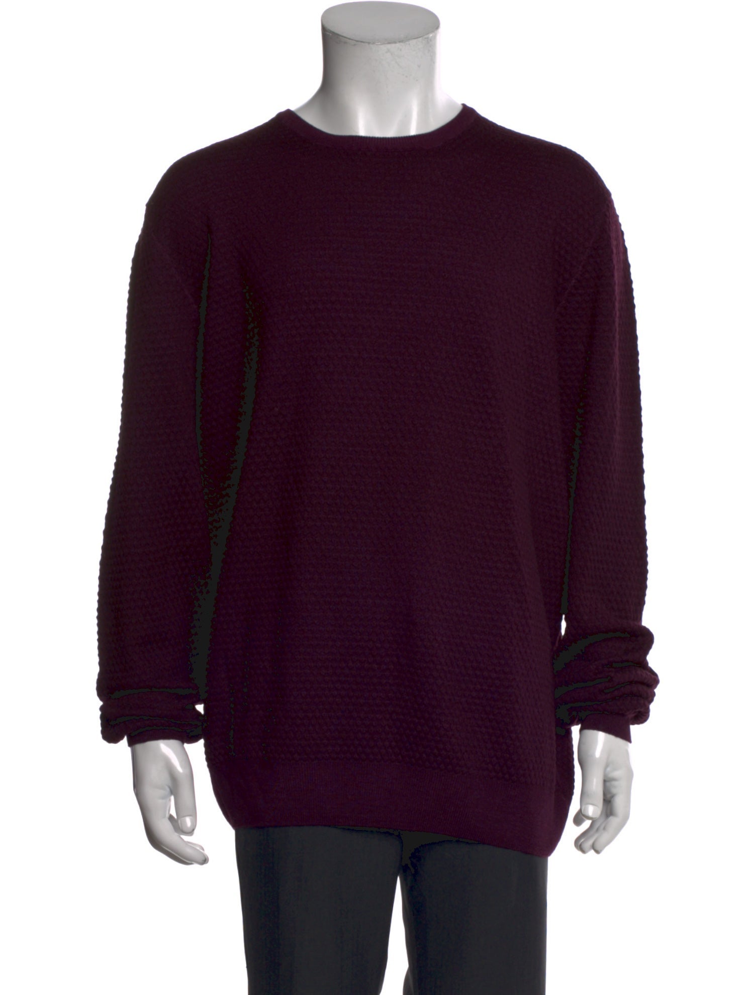 Battaglia Virgin Wool Crew Neck Pullover w/ Tags