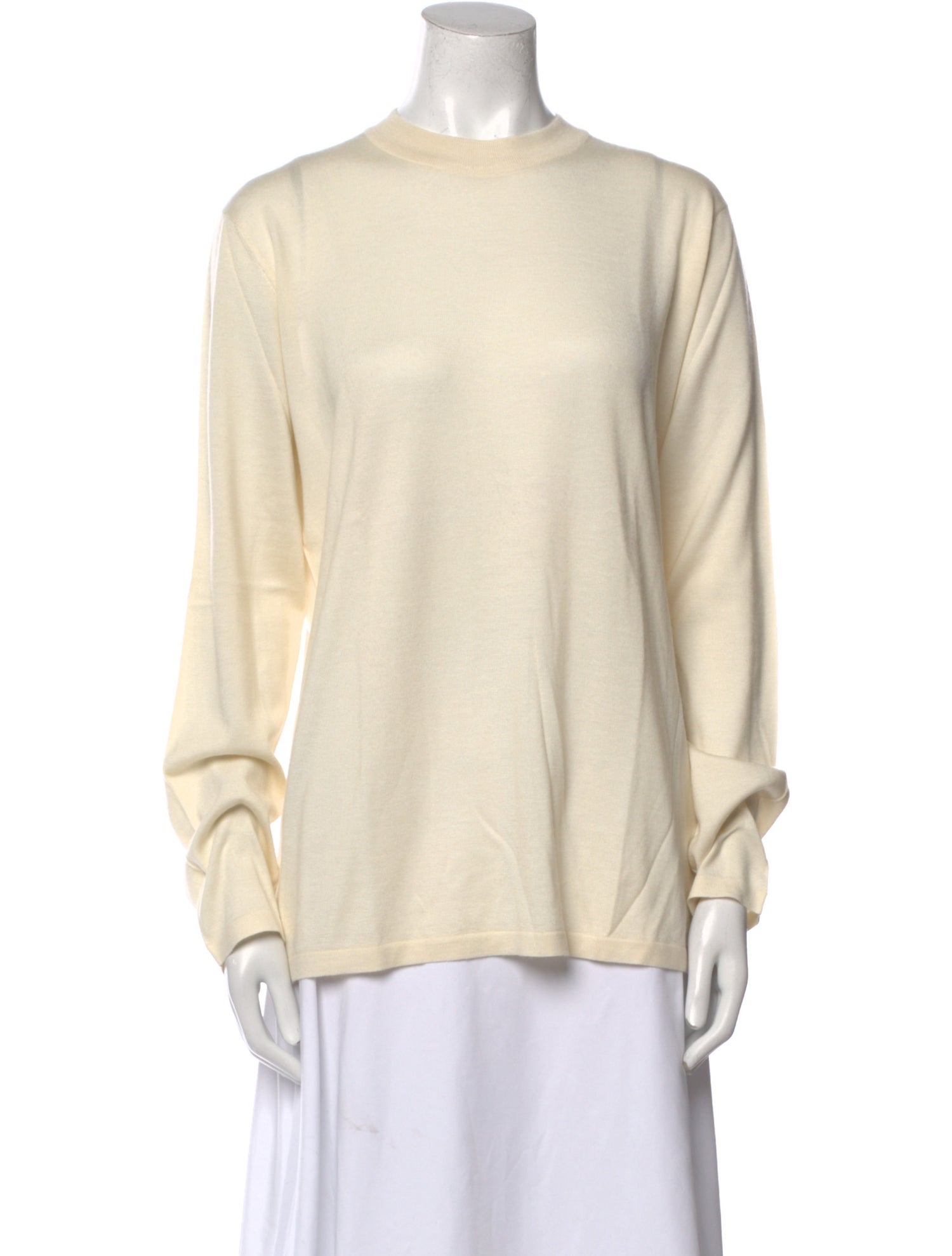 Battaglia Cashmere Crew Neck Pullover w/ Tags