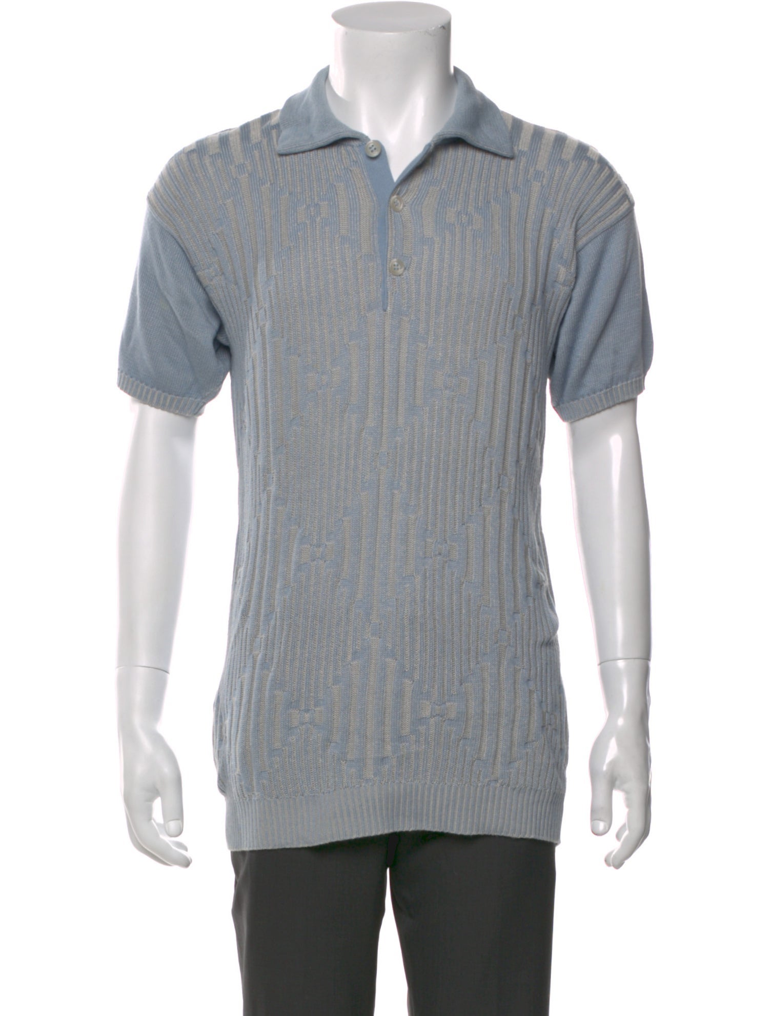 Battaglia Collar Short Sleeve Polo Shirt