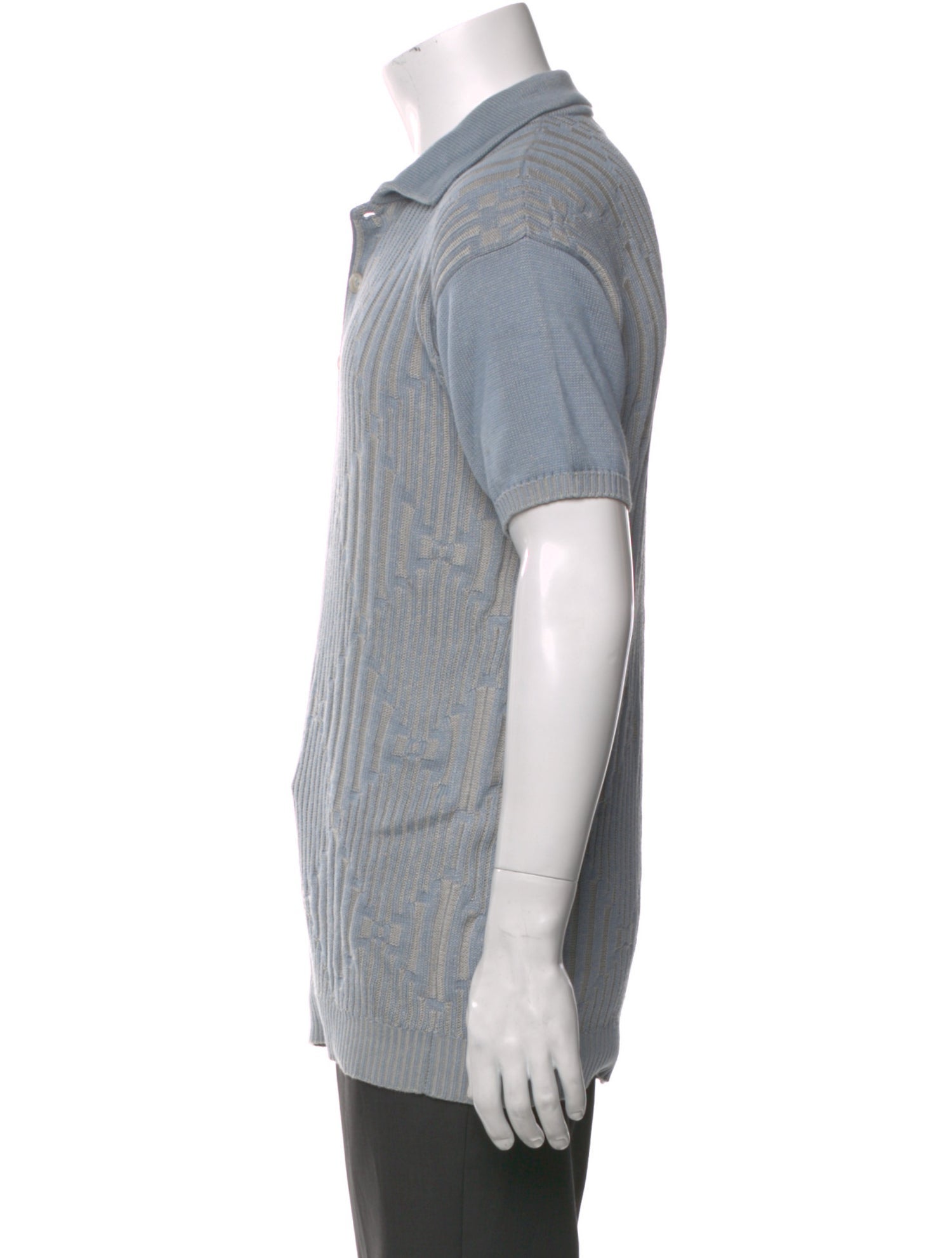 Battaglia Collar Short Sleeve Polo Shirt