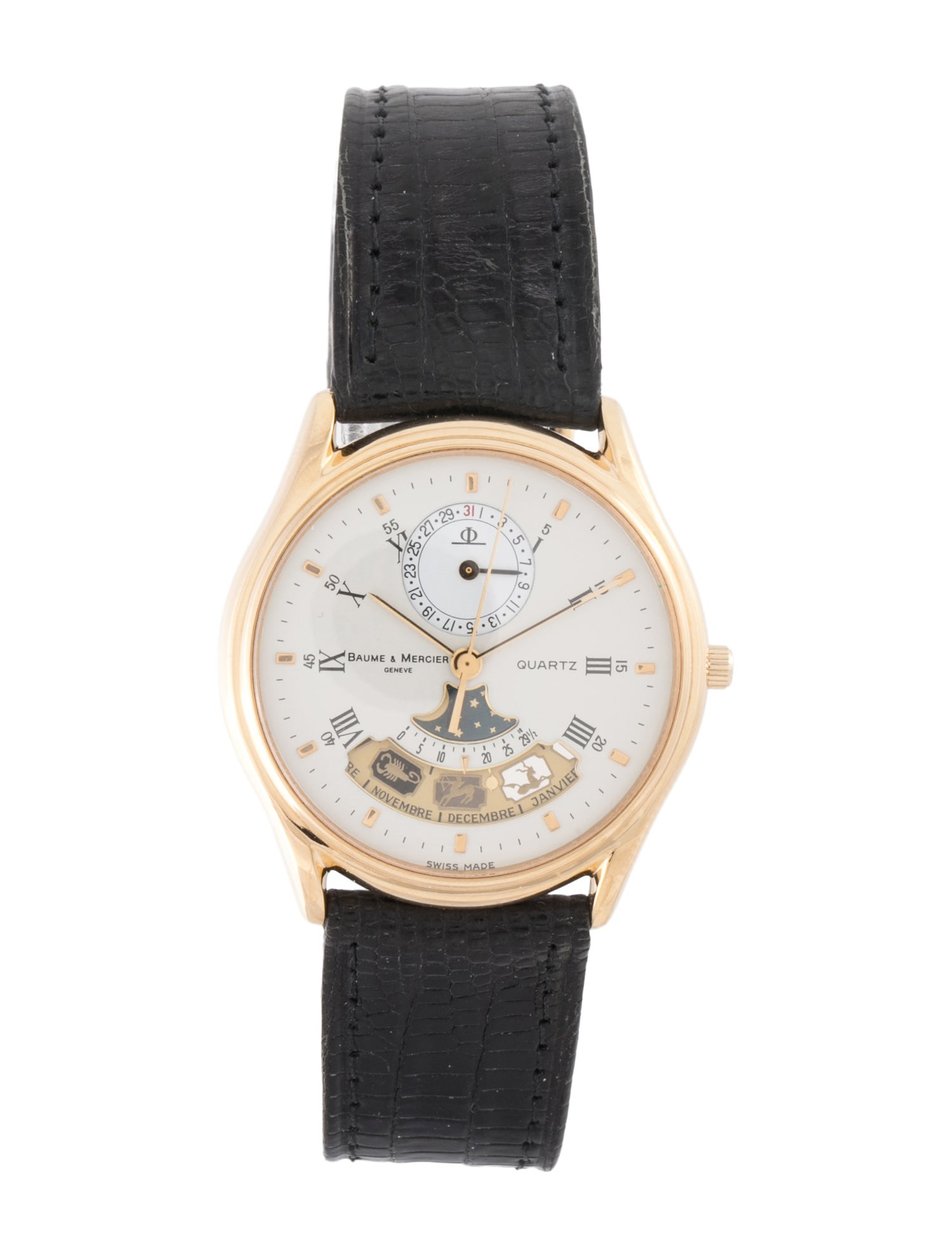 Baume & Mercier Zodiac Moonphase Watch