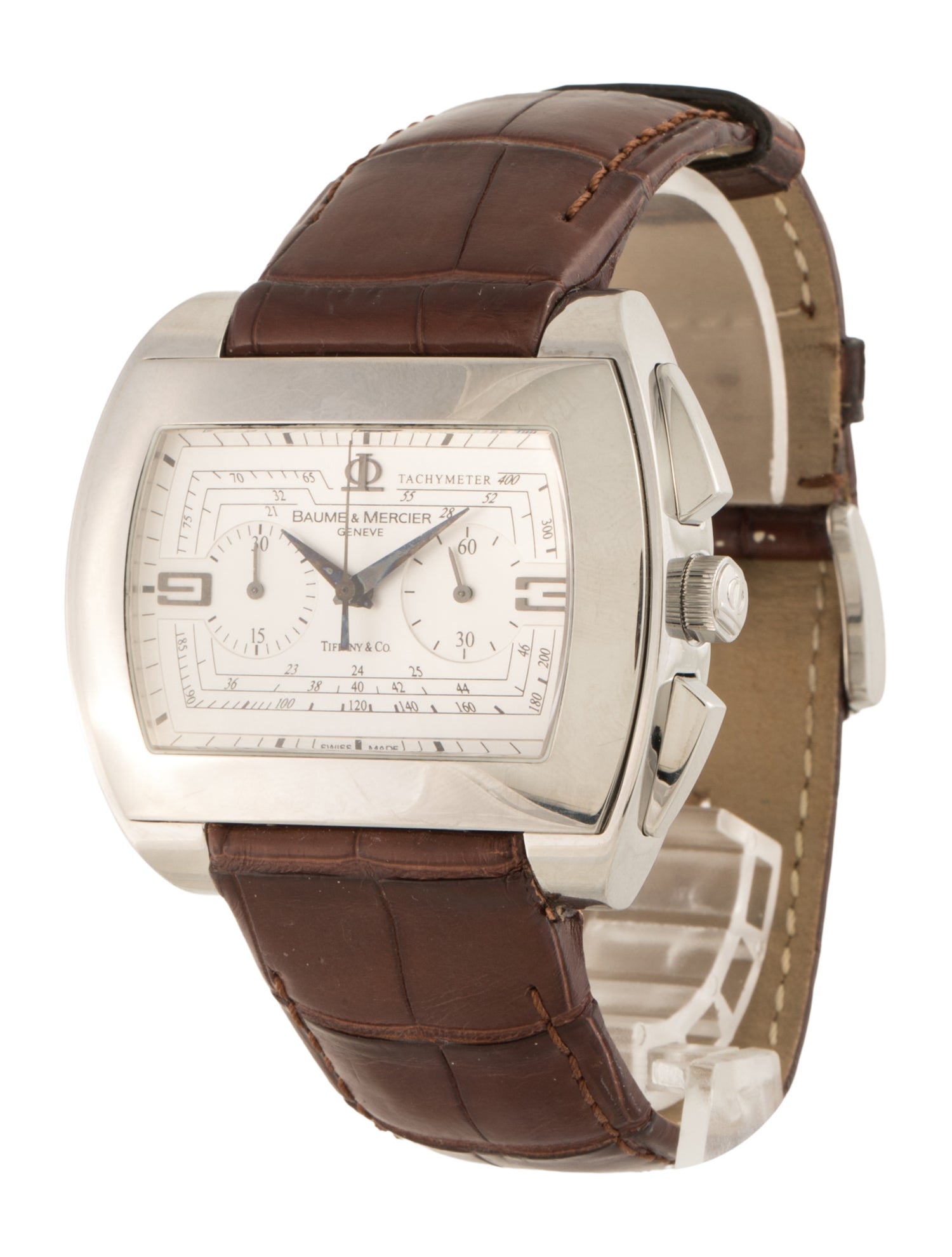 Baume & Mercier x Tiffany & Co Chronograph Watch - 65341 | The