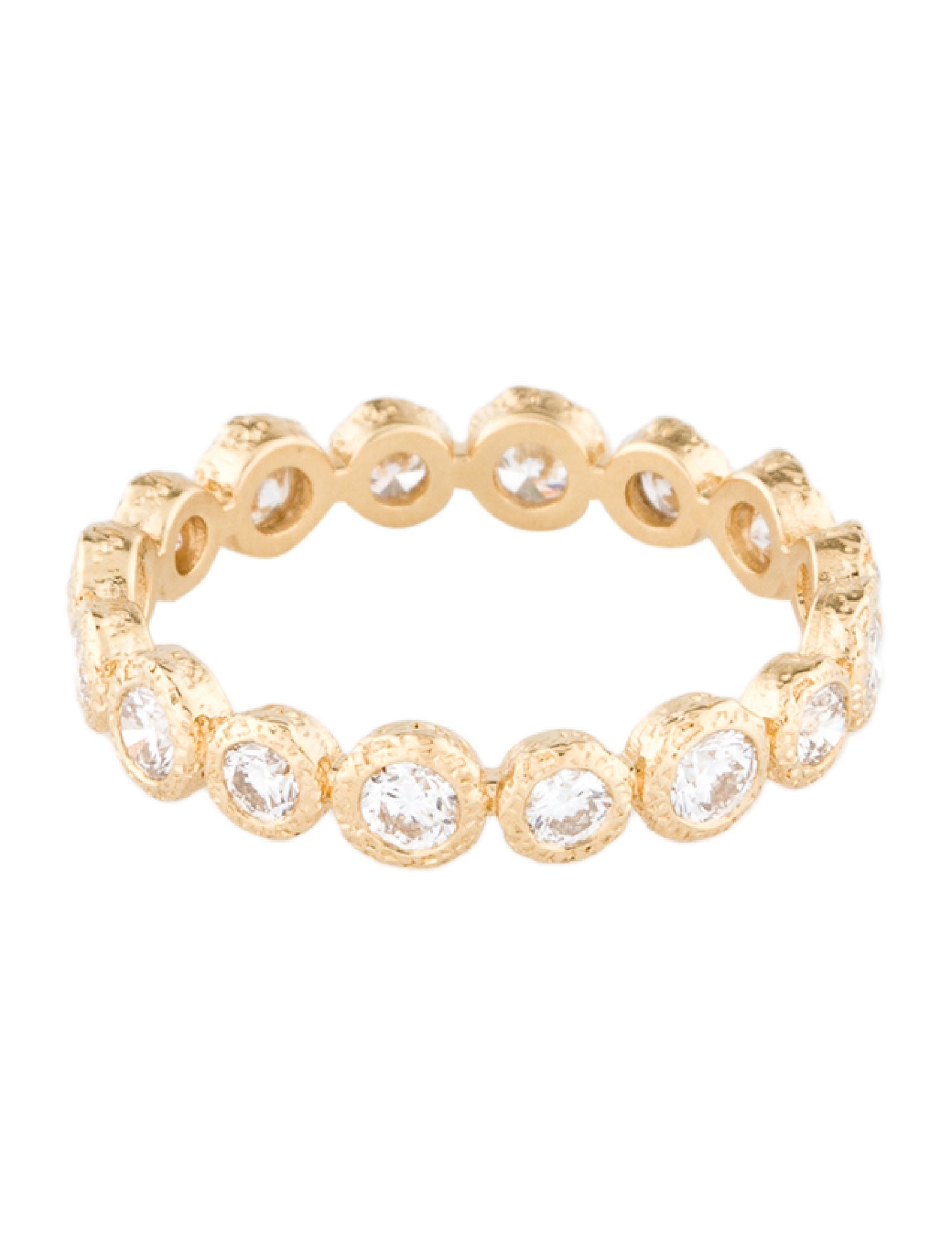 BaYou With Love 18K Diamond Moonscape Band Ring