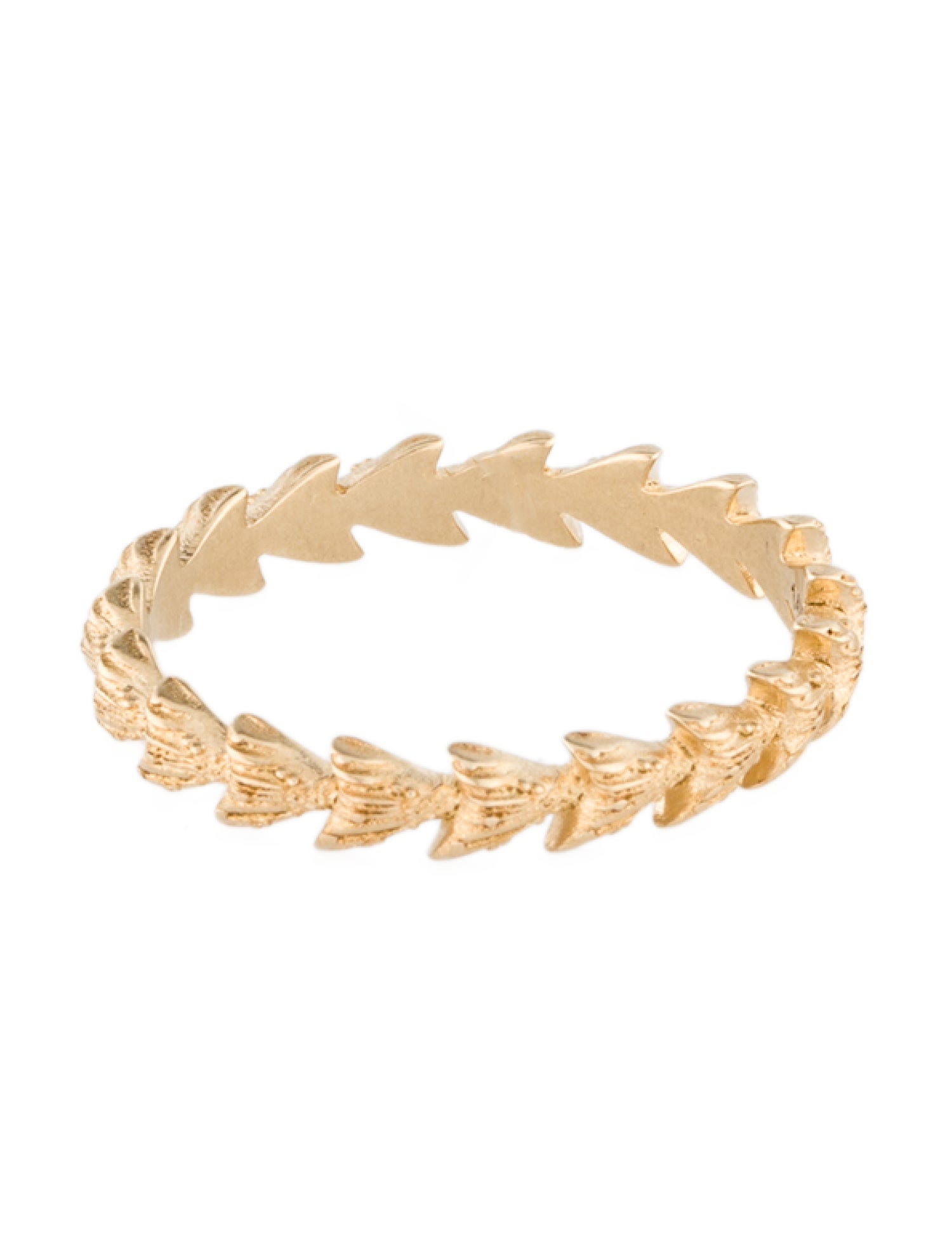 BaYou With Love 14K Mermaid Tail Band Ring