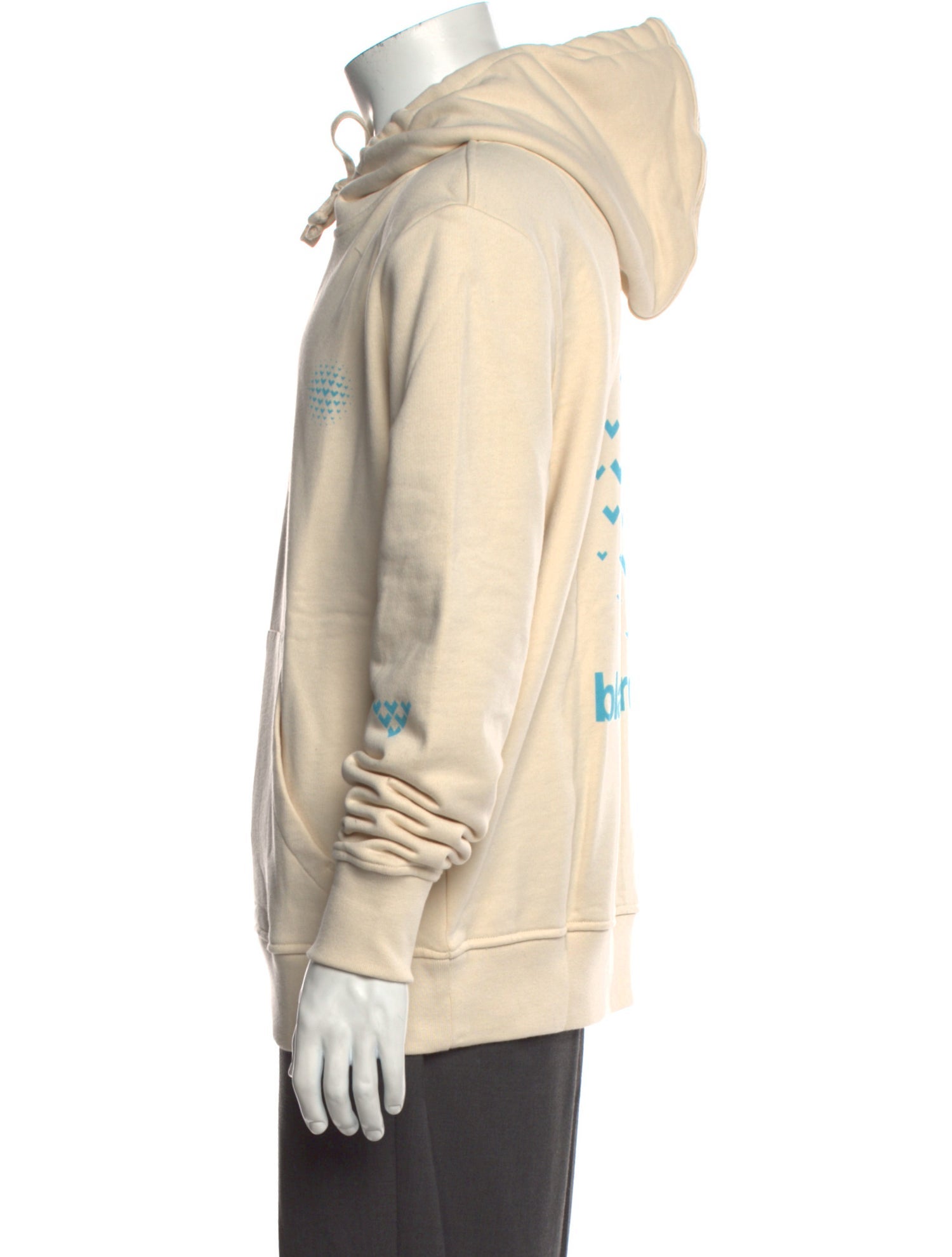 Black Crows Crew Neck Long Sleeve Hoodie