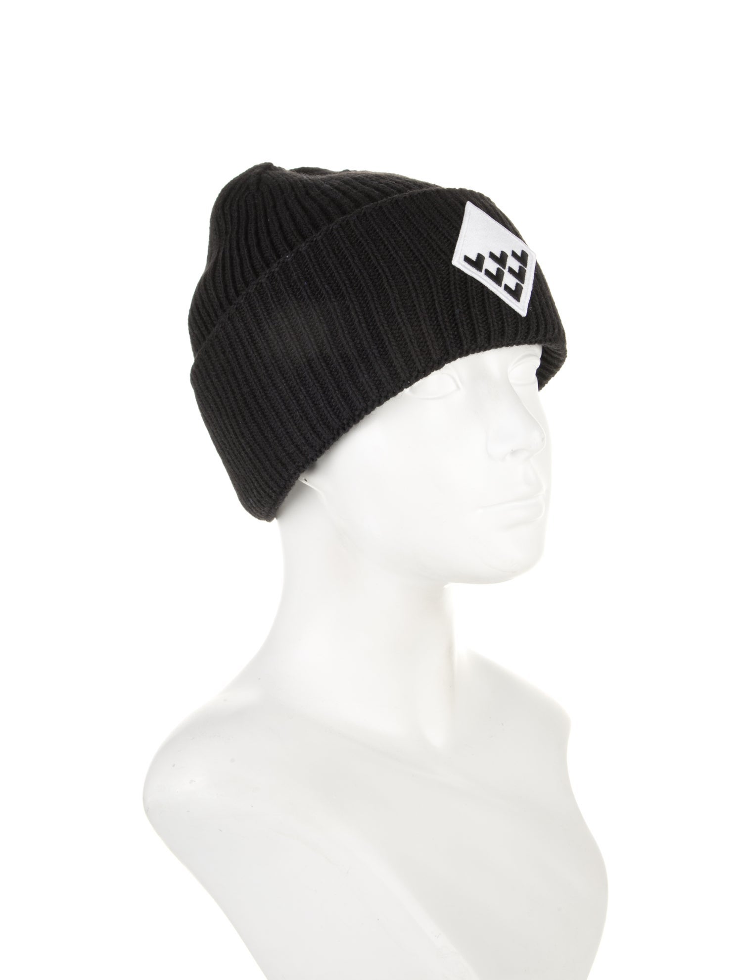 Black Crows Solid Rib Knit Beanie w/Tags