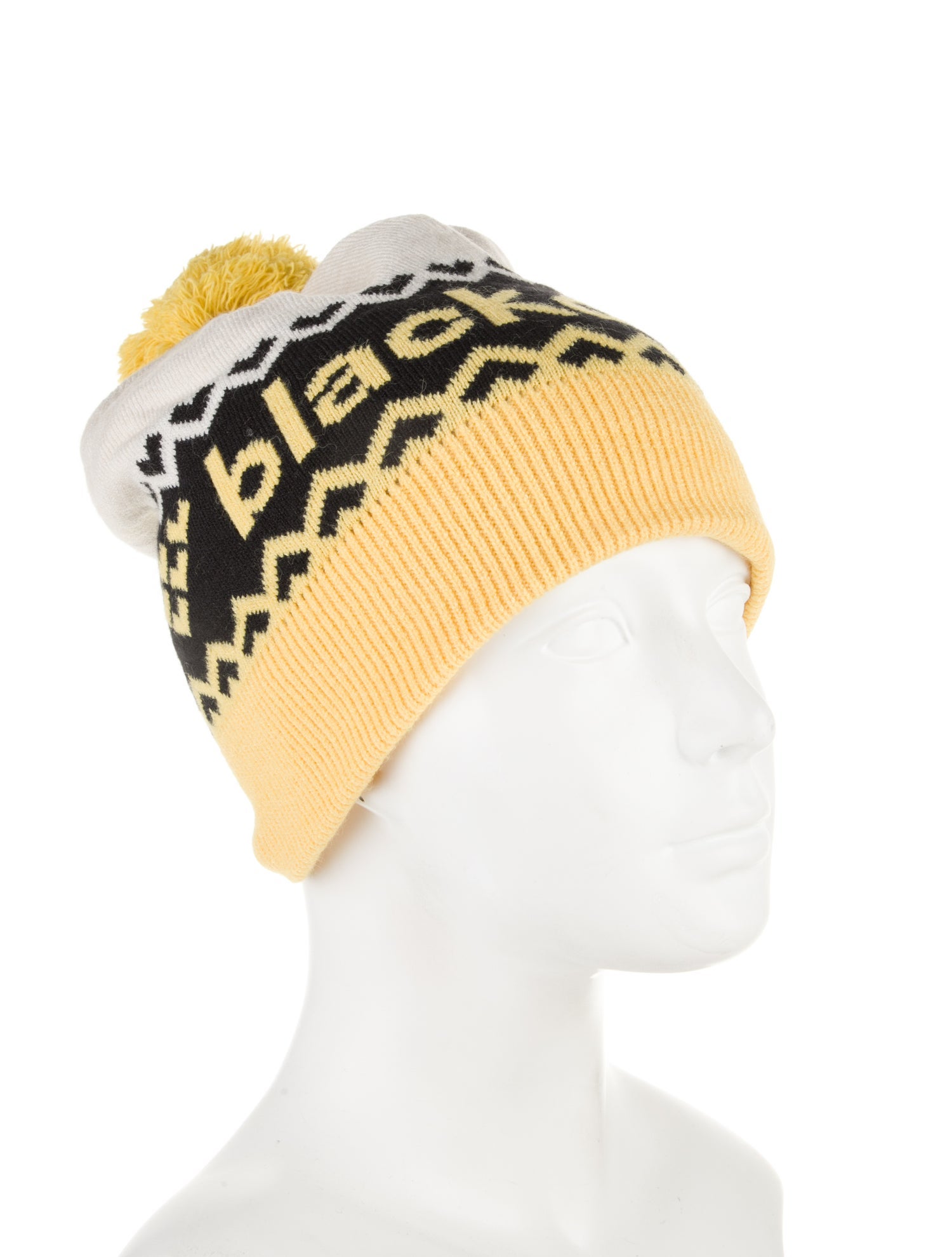 Black Crows Knit Pom Pom Beanie w/Tags