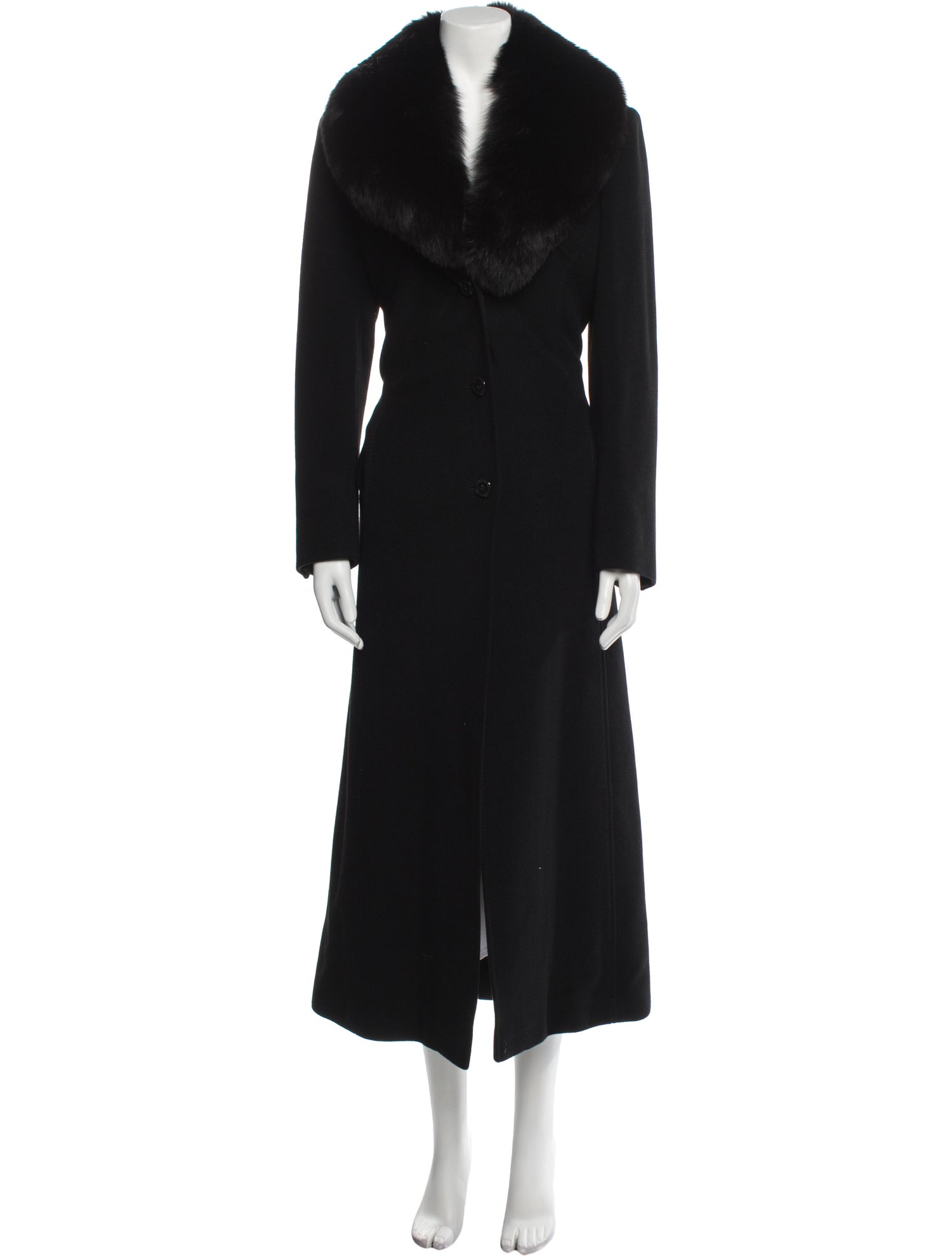 Bella Bicchi Cashmere Faux Fur Coat