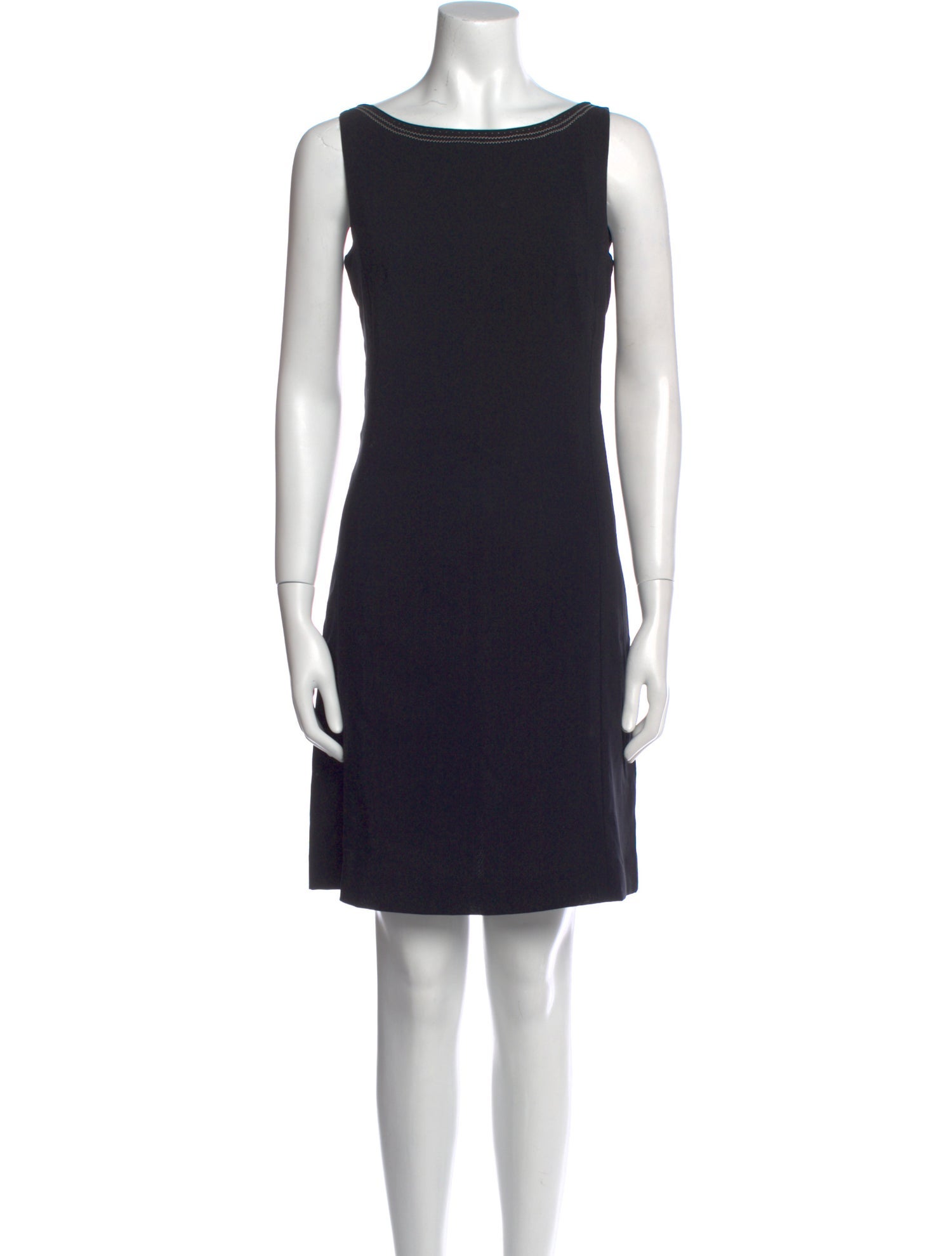 Bella Bicchi Bateau Neckline Mini Dress