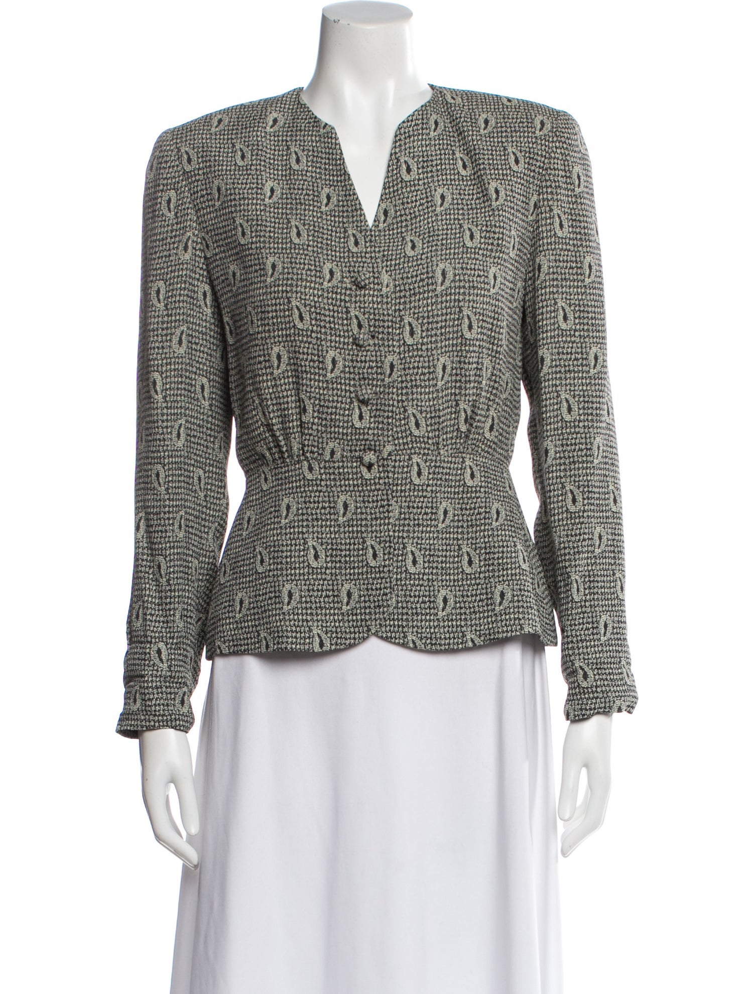 Bella Bicchi Vintage Tweed Pattern Evening Jacket