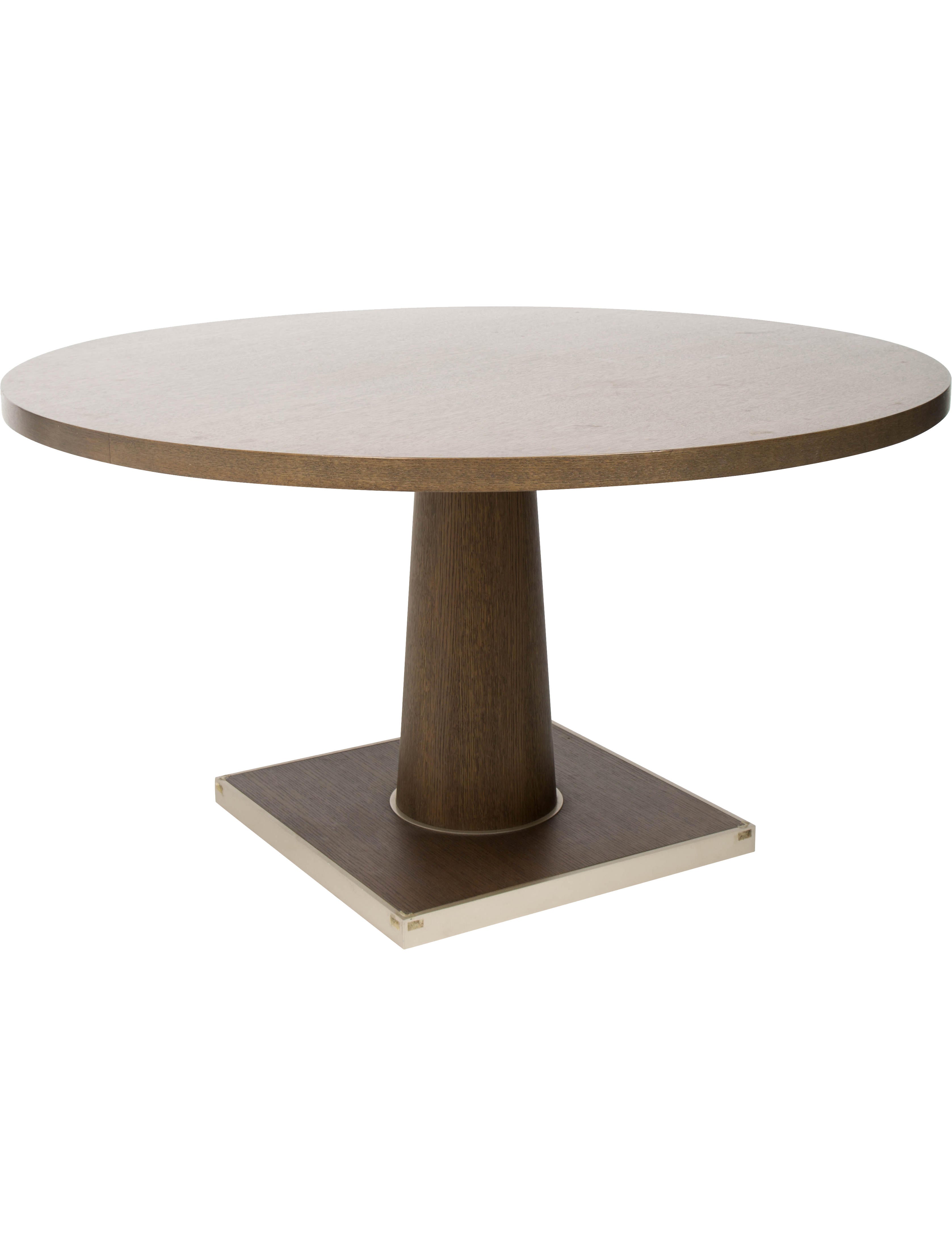 B&B Italia Maxalto Convivio Round Dining Table - Brown Tables ...