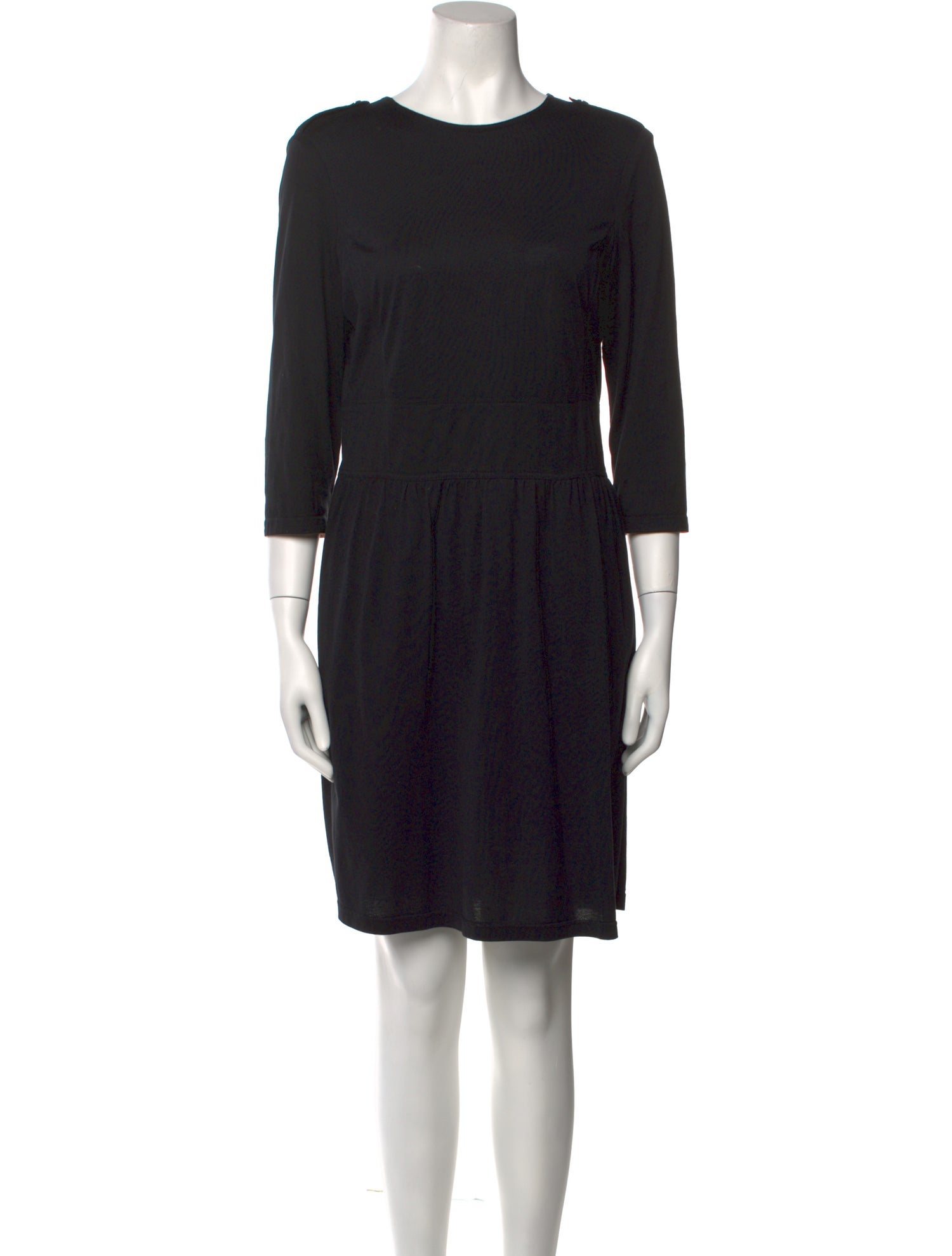 Burberry Brit Crew Neck Mini Dress