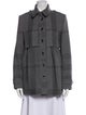 Burberry Brit Plaid Print Utility Jacket