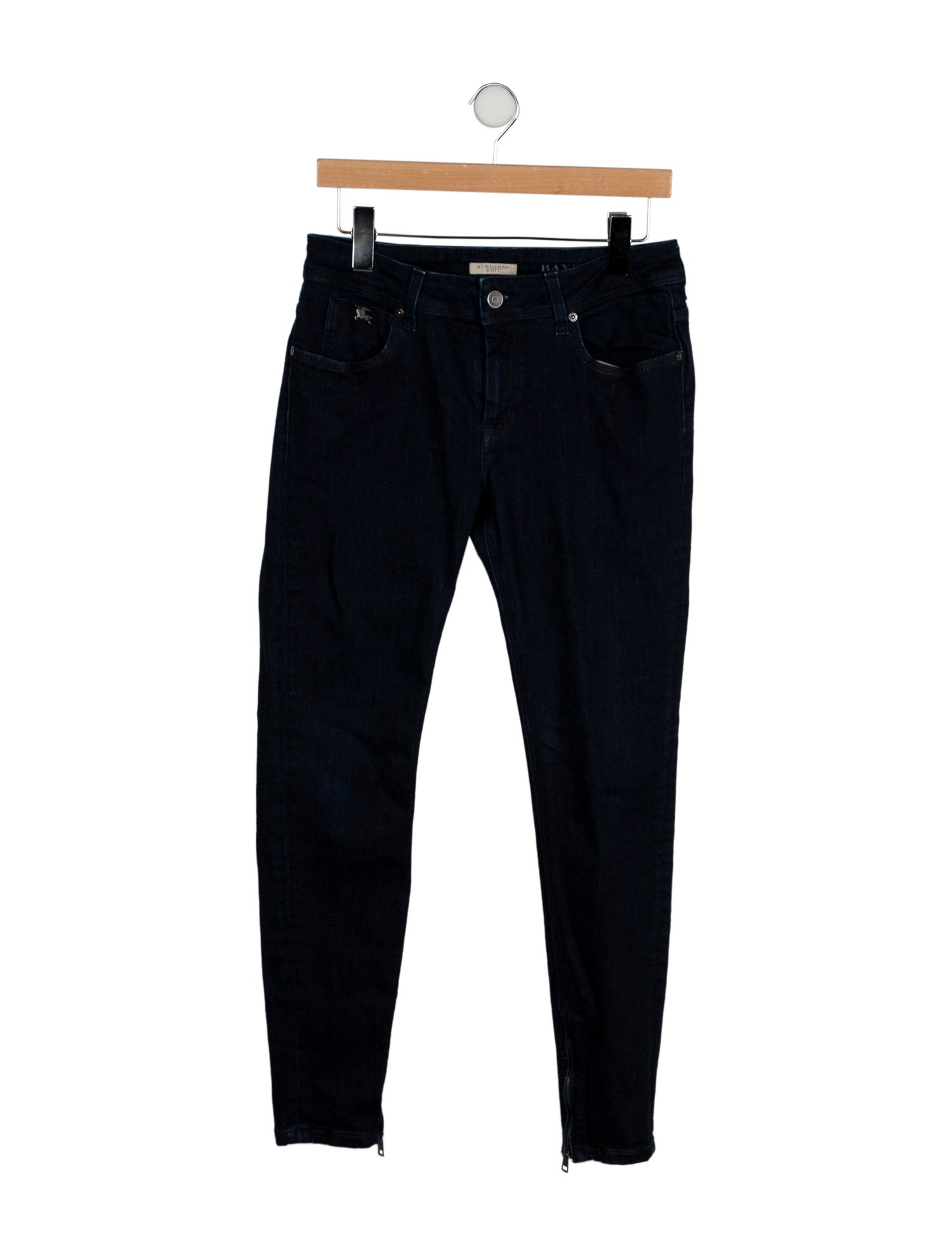 Burberry Brit Mid-Rise Skinny Leg Jeans