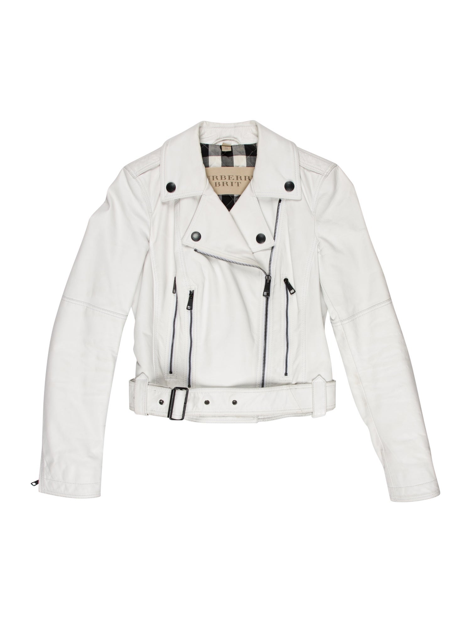 Burberry Brit Calf Leather Jacket