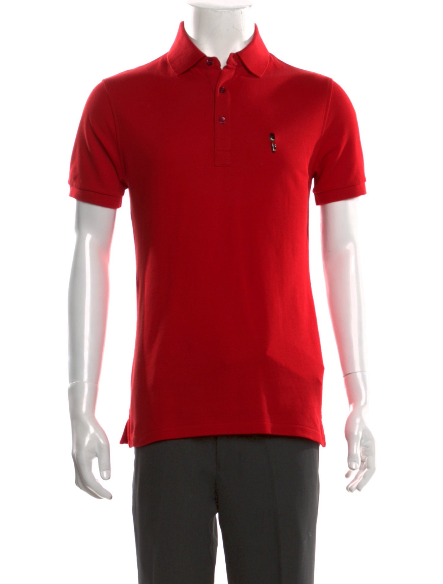 Burberry Brit Collar Short Sleeve Polo Shirt - Red Polos, Clothing ...