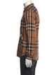 Burberry Brit Exploded Check Pattern Long Sleeve Shirt