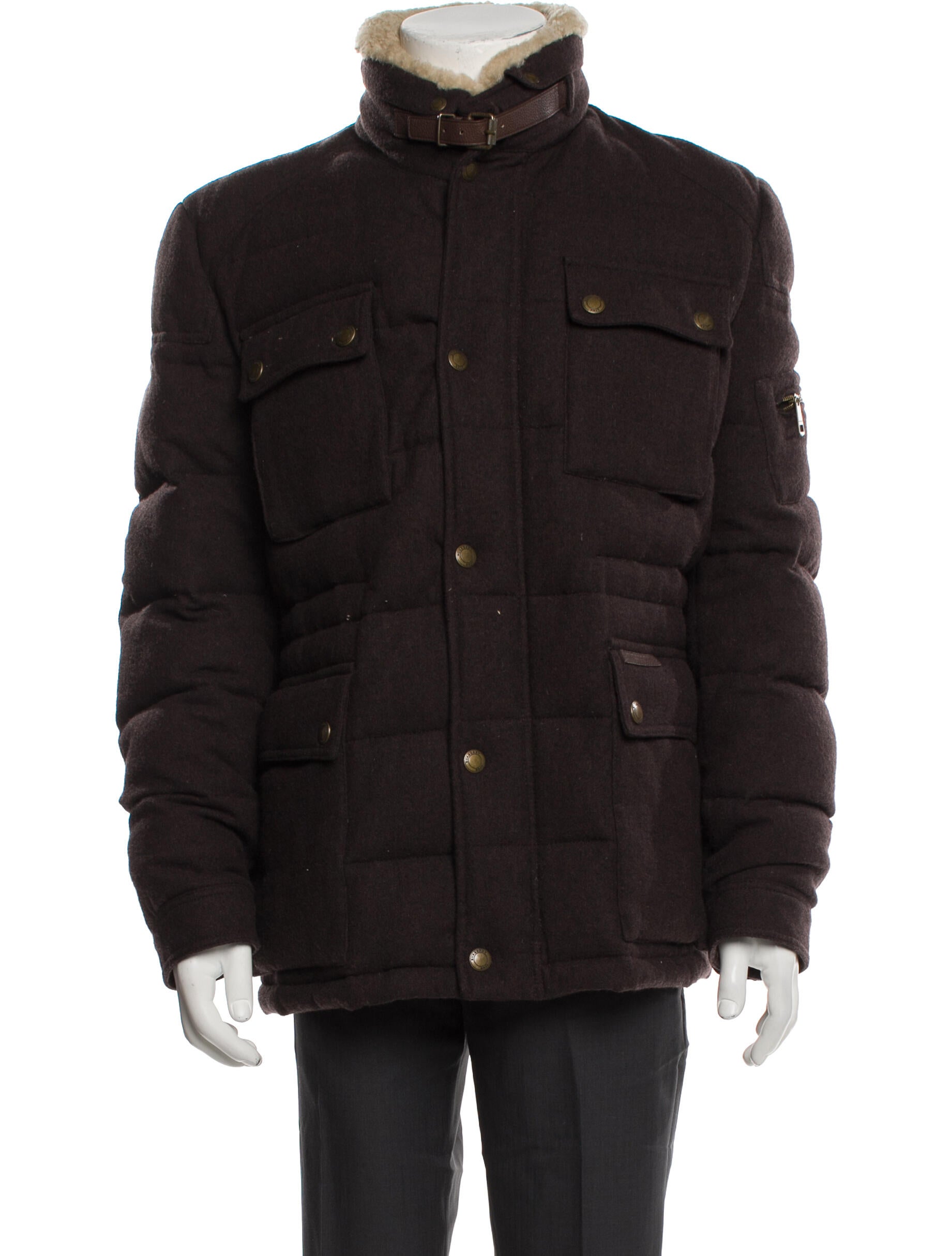 Burberry Brit Wool Puffer Coat