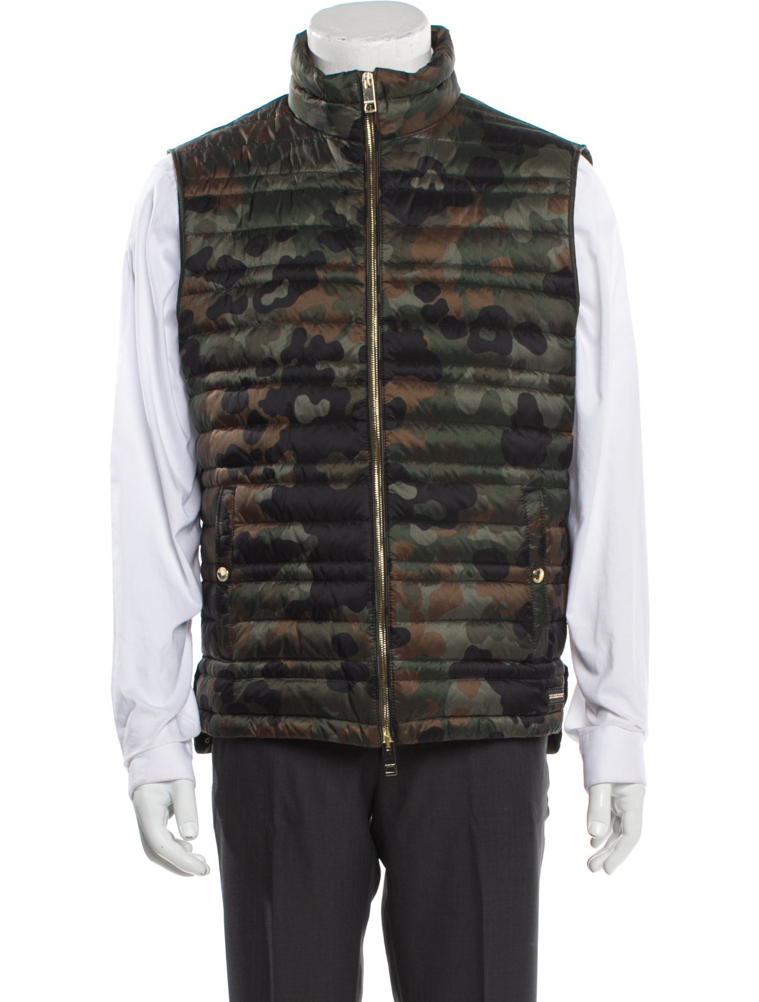 Burberry Brit Camouflage Print Vest