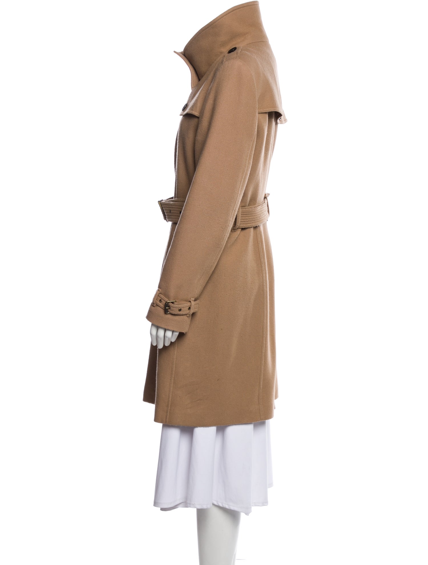 Burberry Brit Virgin Wool Trench Coat
