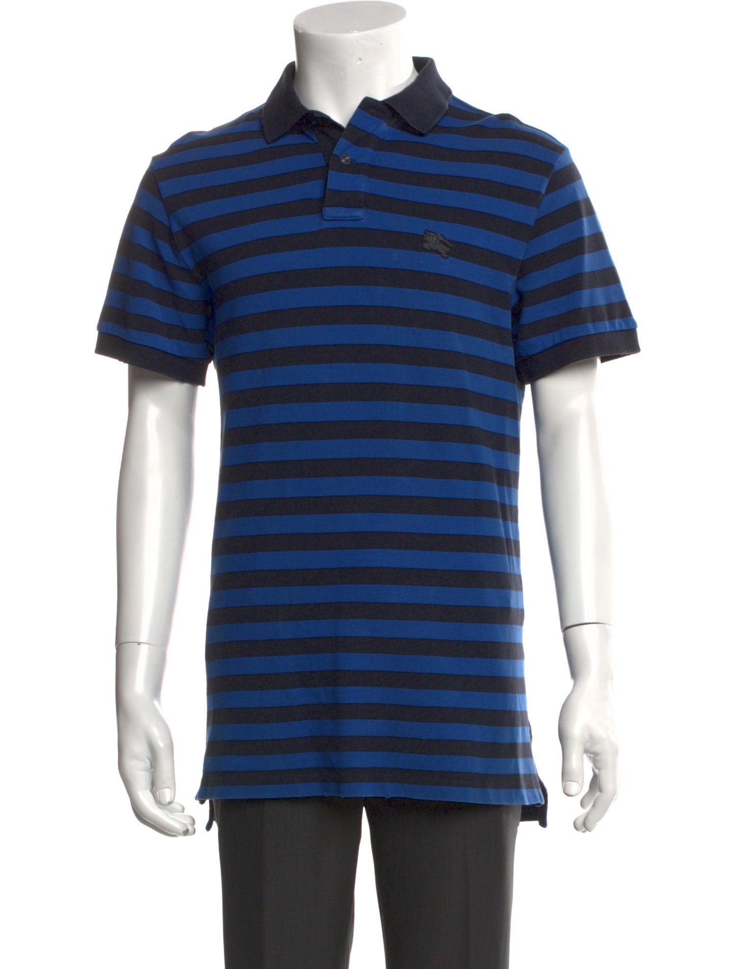 Burberry Brit Striped Collar Polo Shirt