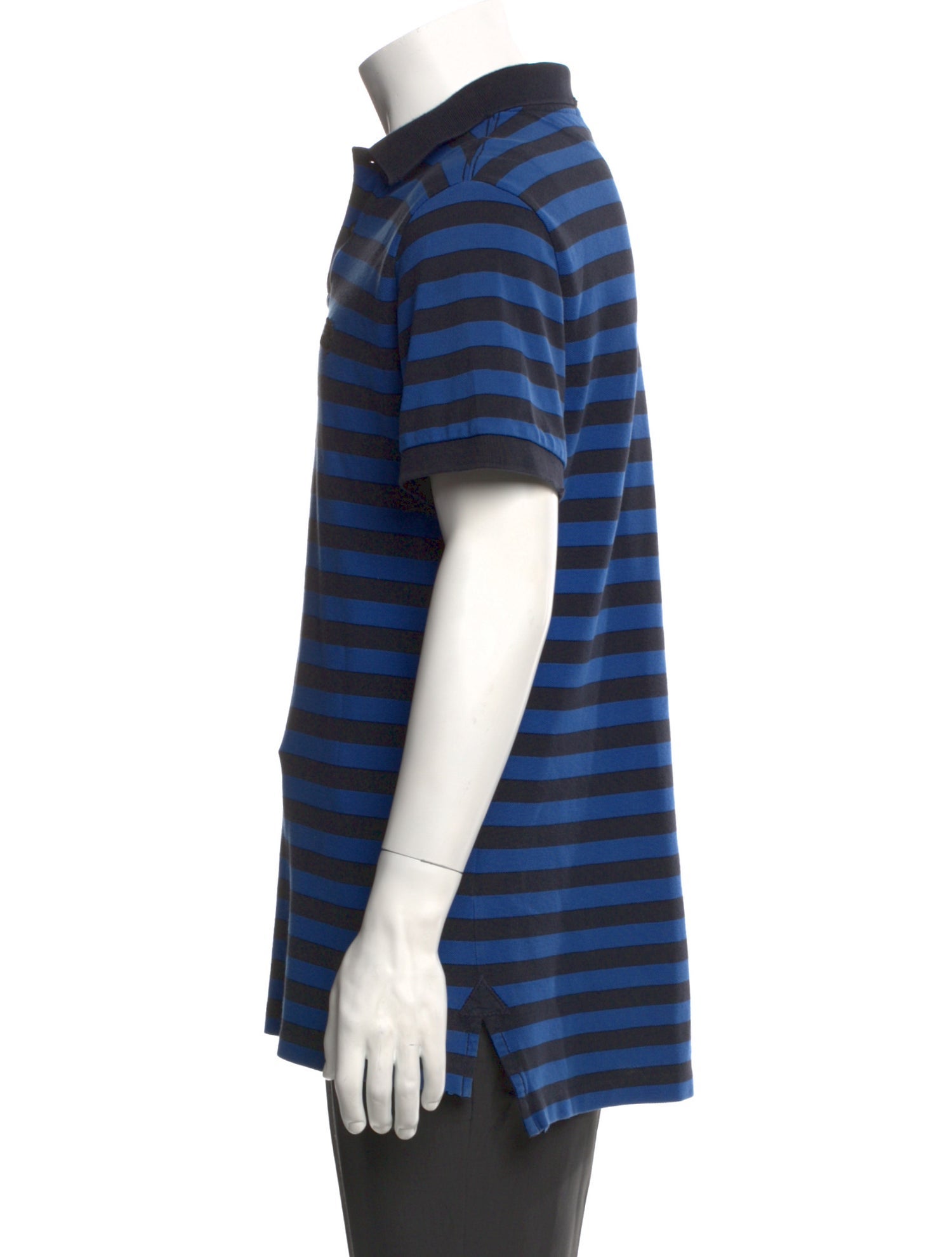 Burberry Brit Striped Collar Polo Shirt