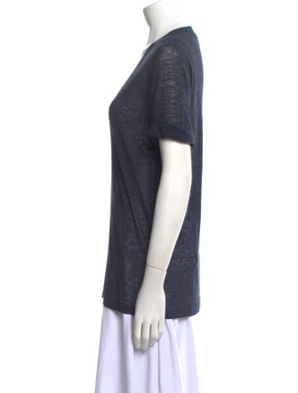 Burberry Brit Scoop Neck Short Sleeve T-Shirt