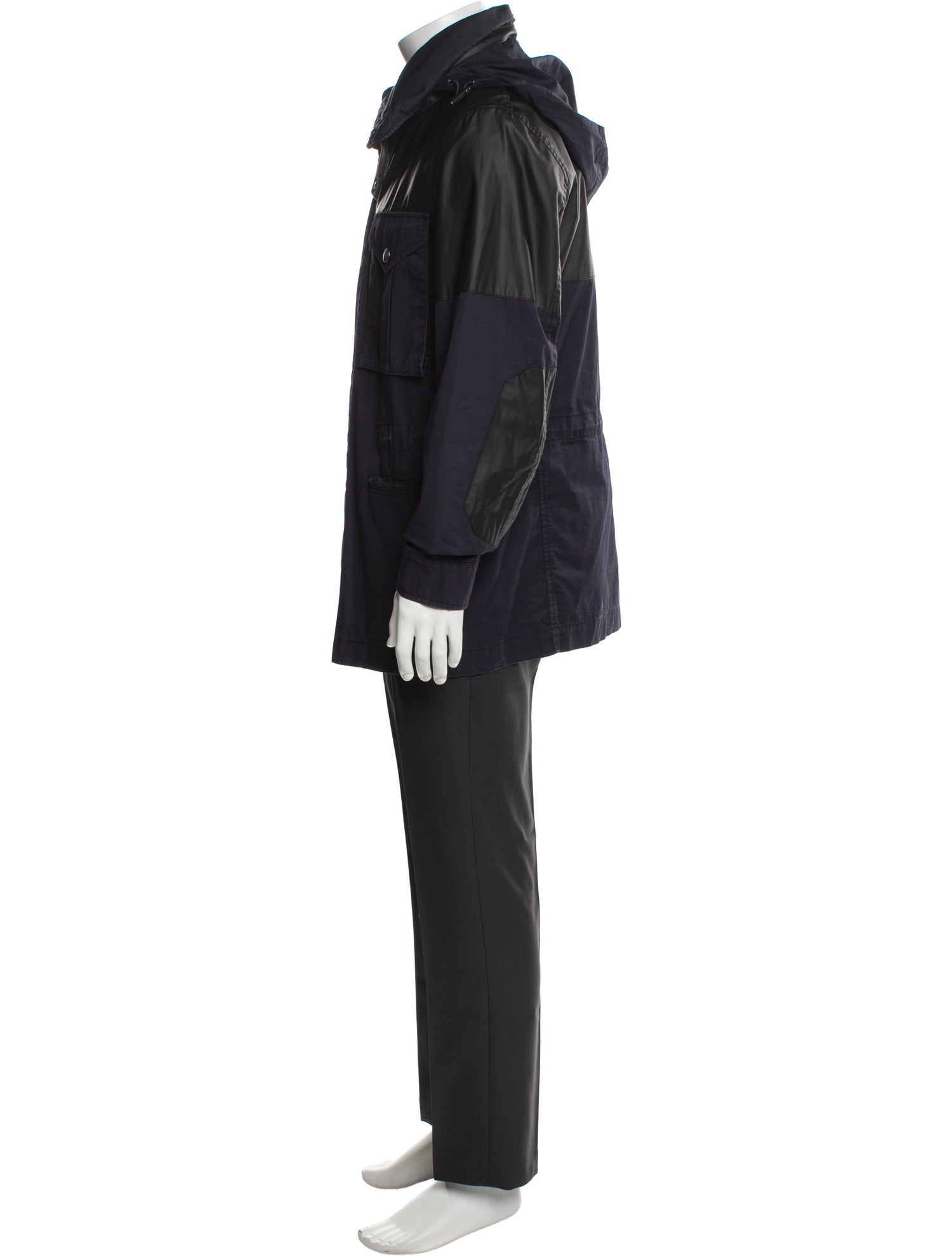 Burberry Brit Nova Check Pattern Parka