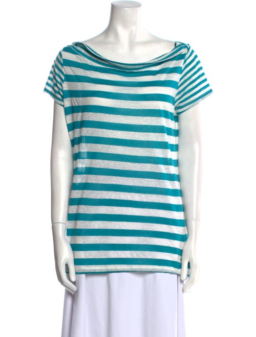 Burberry Brit Linen Striped T-Shirt