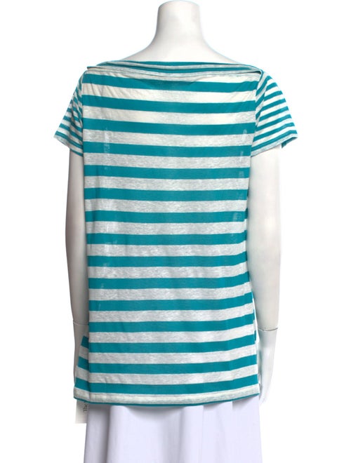 Burberry Brit Linen Striped T-Shirt