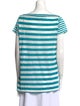 Burberry Brit Linen Striped T-Shirt