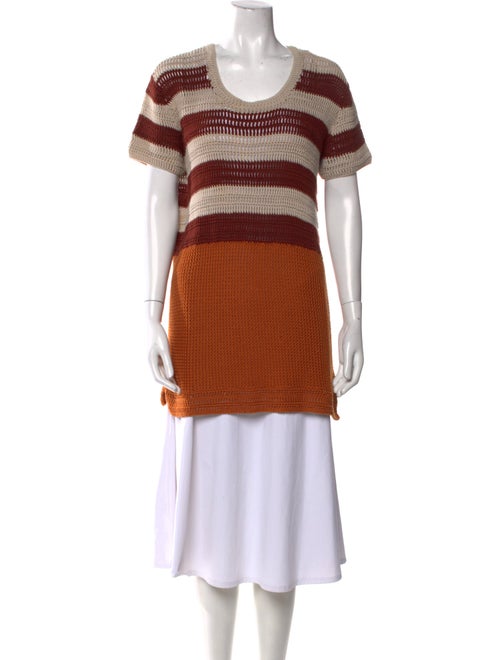 Burberry Brit Crochet Striped Sweater