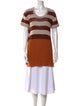 Burberry Brit Crochet Striped Sweater