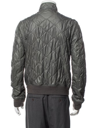 Burberry Brit House Check Pattern Puffer Coat