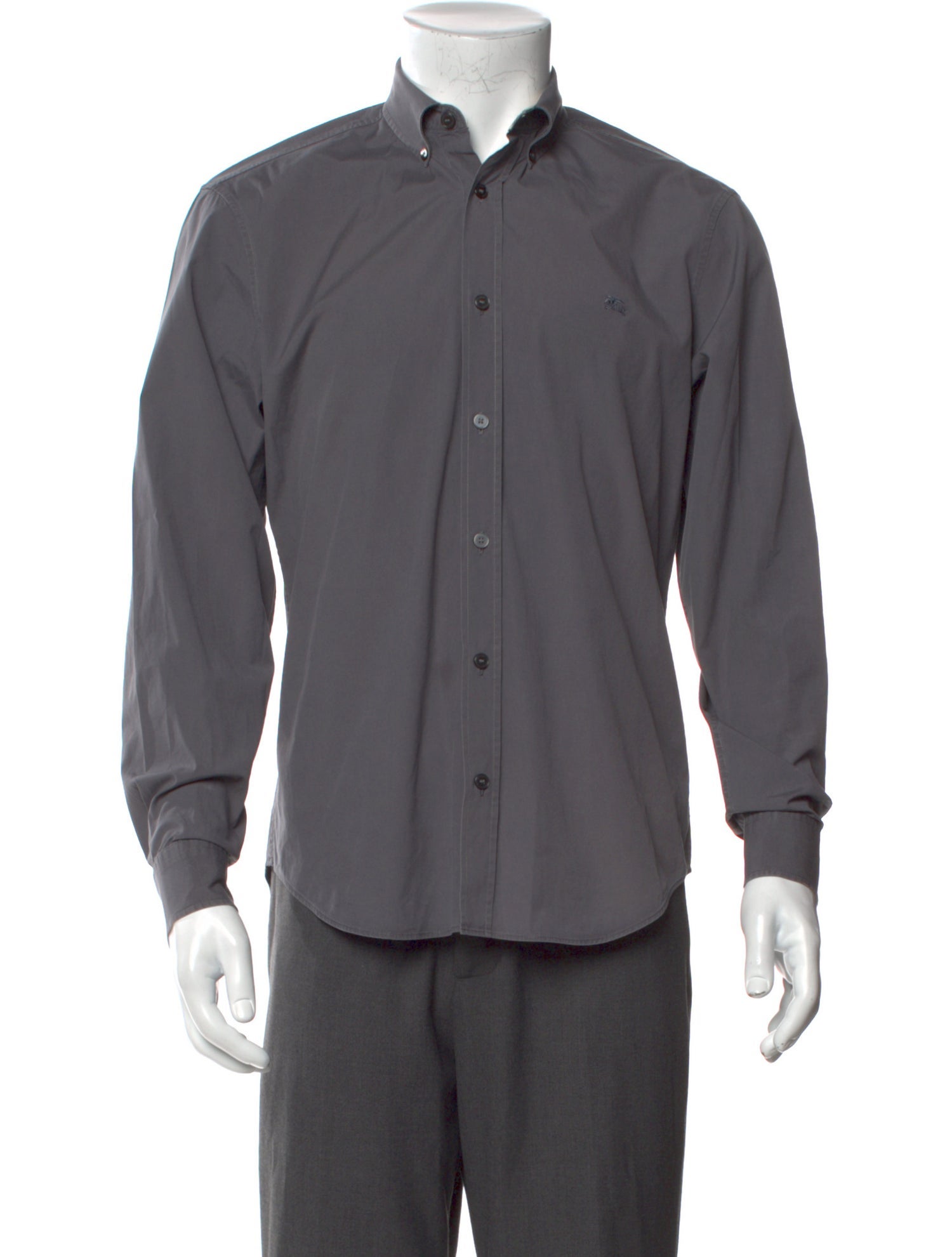 Burberry Brit House Check Pattern Long Sleeve Shirt