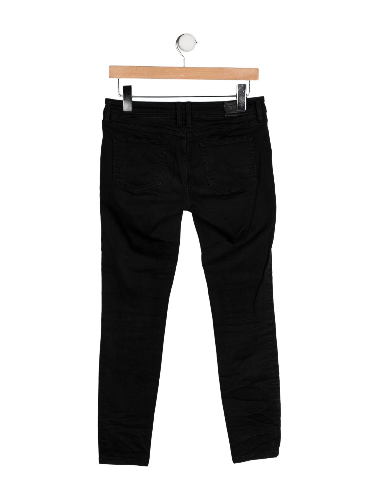 Burberry Brit Low-Rise Skinny Leg Jeans