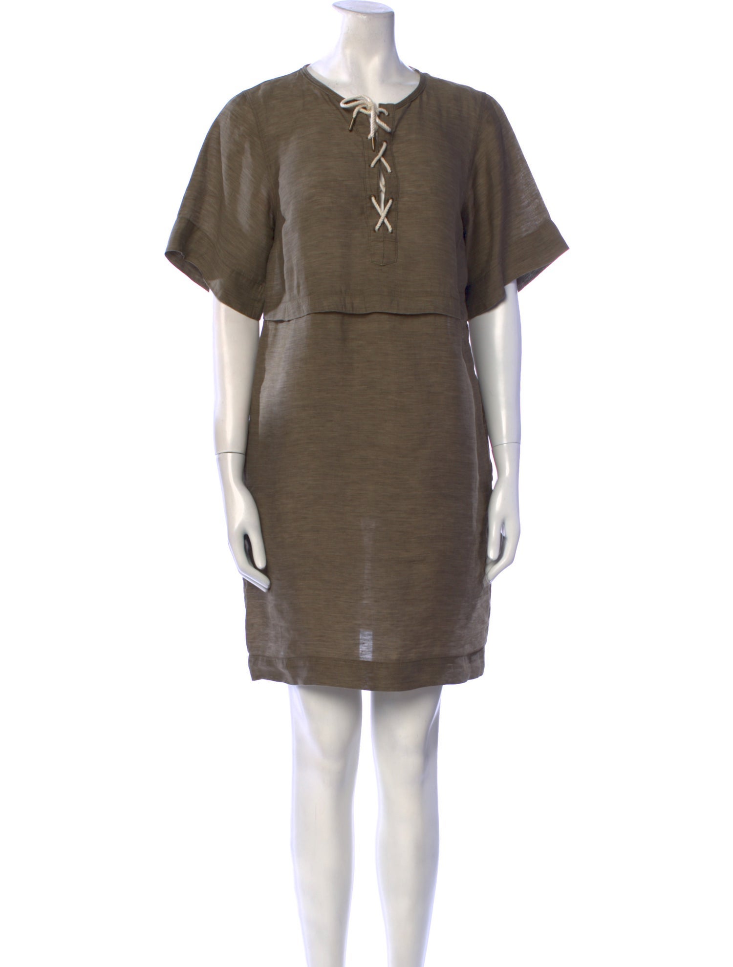 Burberry Brit Linen Mini Dress