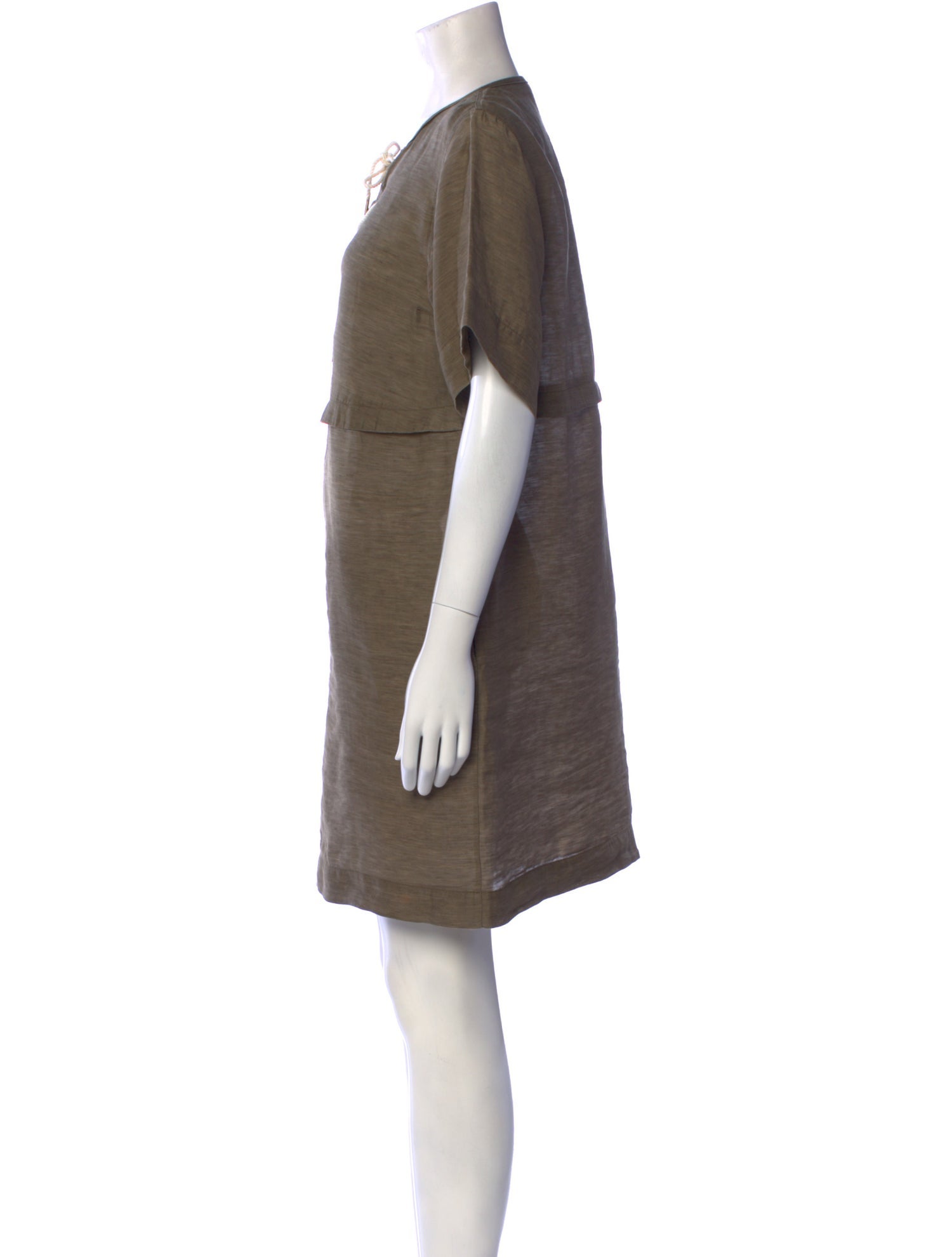 Burberry Brit Linen Mini Dress