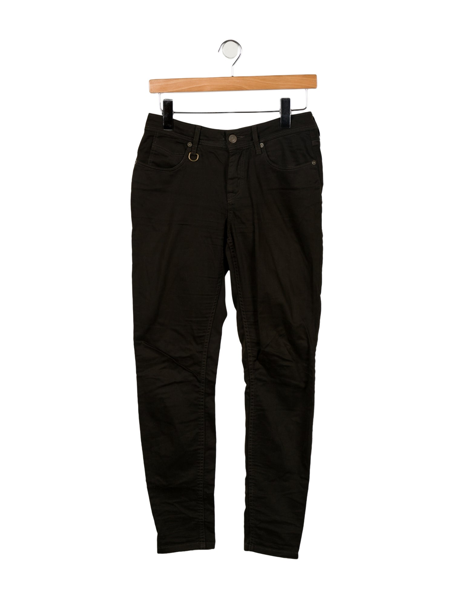 Burberry Brit Mid-Rise Skinny Leg Jeans