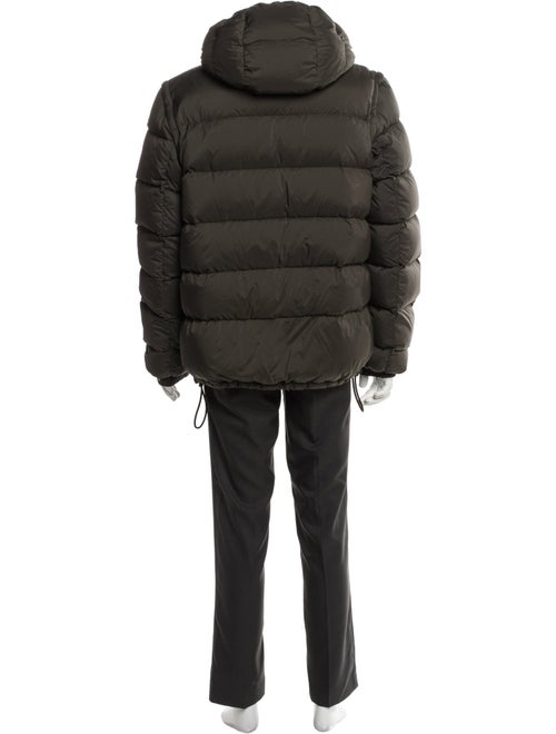Burberry Brit House Check Pattern Puffer Coat