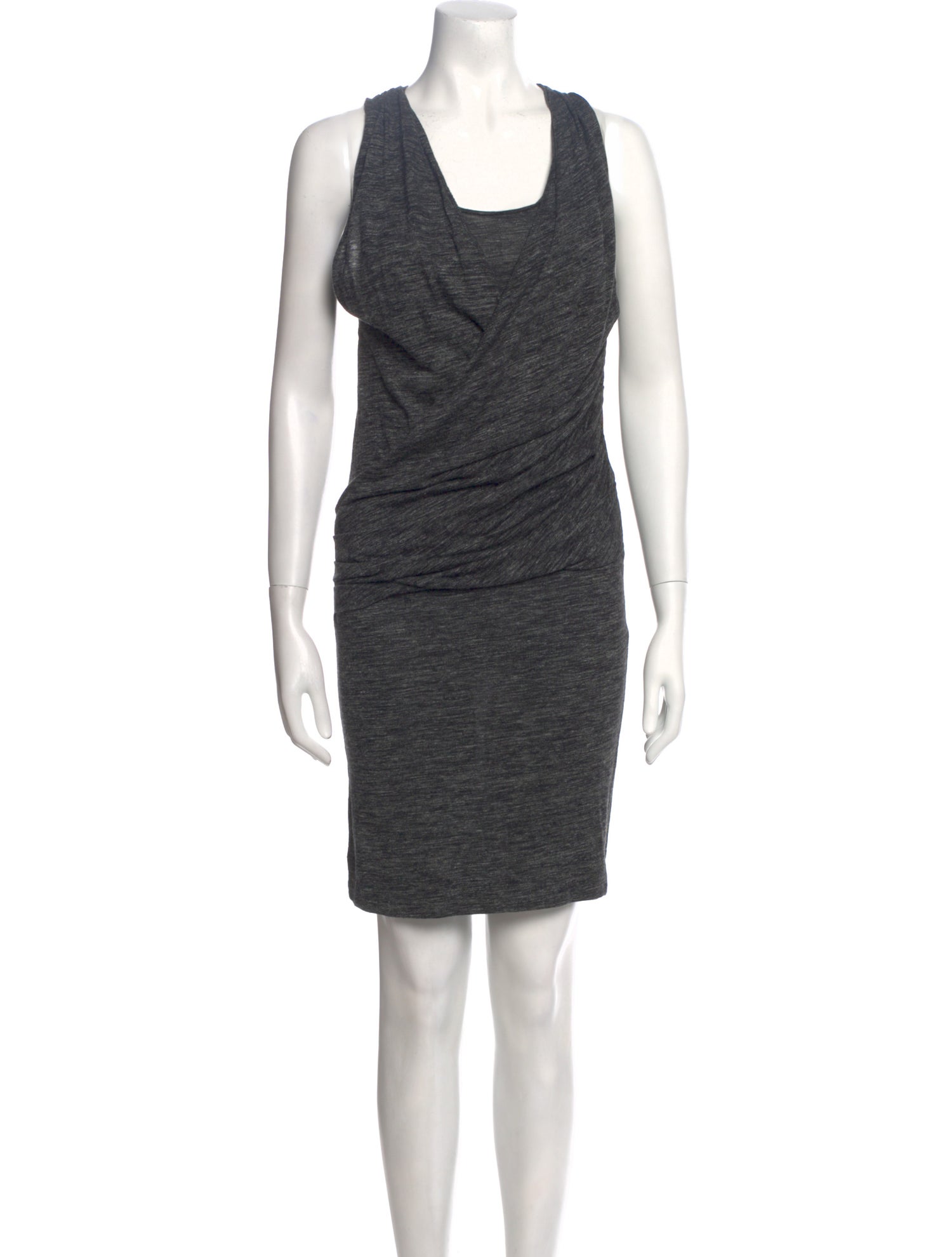 Burberry Brit Square Neckline Mini Dress