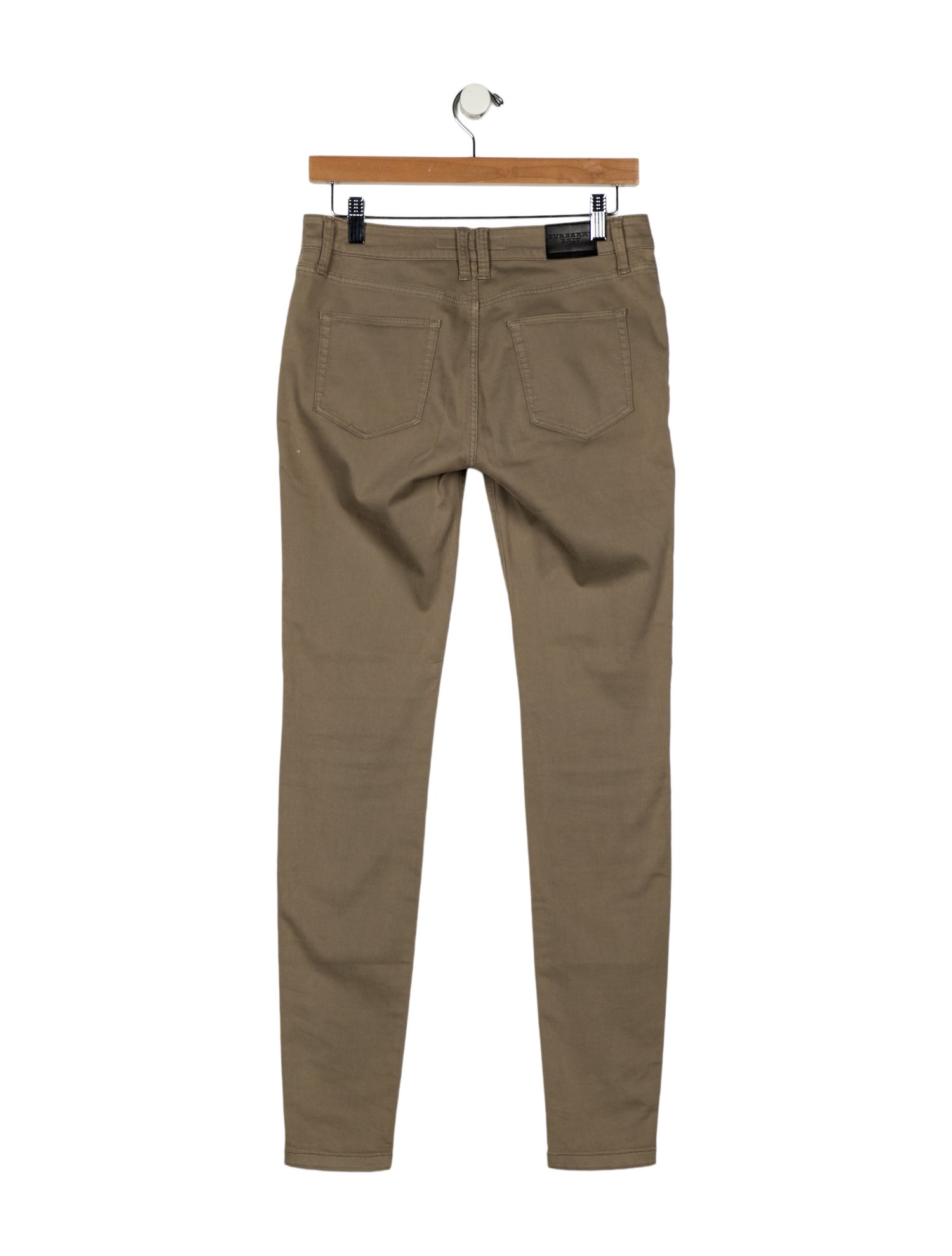 Burberry Brit Mid-Rise Skinny Leg Jeans