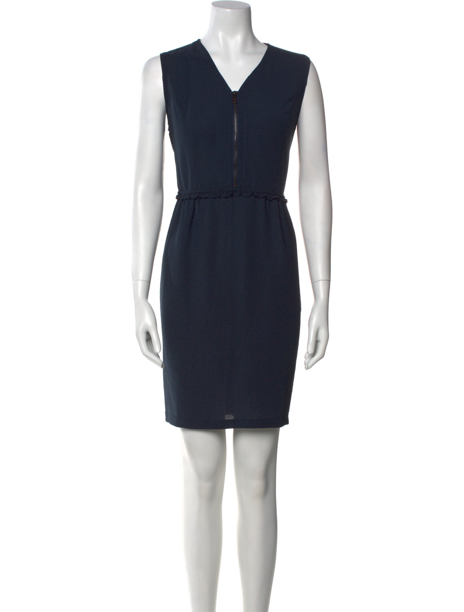 Burberry Brit V-Neck Mini Dress