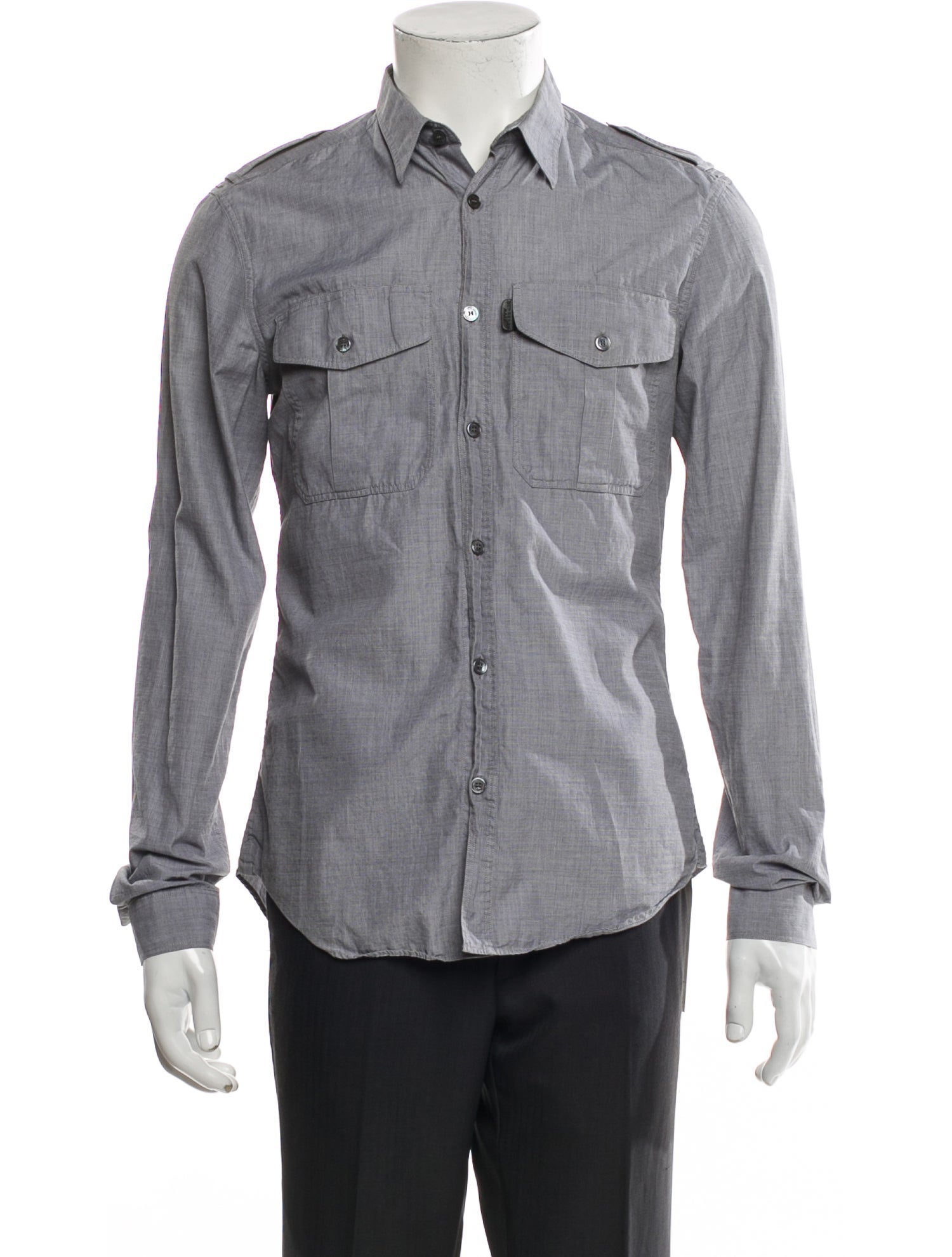 Burberry Brit Long Sleeve Dress Shirt