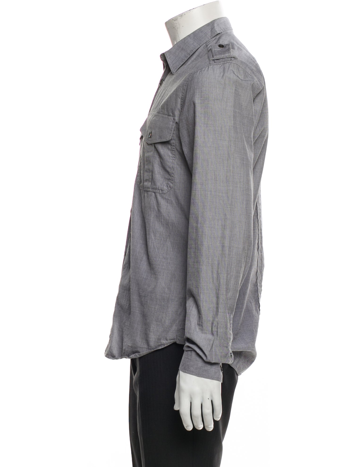 Burberry Brit Long Sleeve Dress Shirt