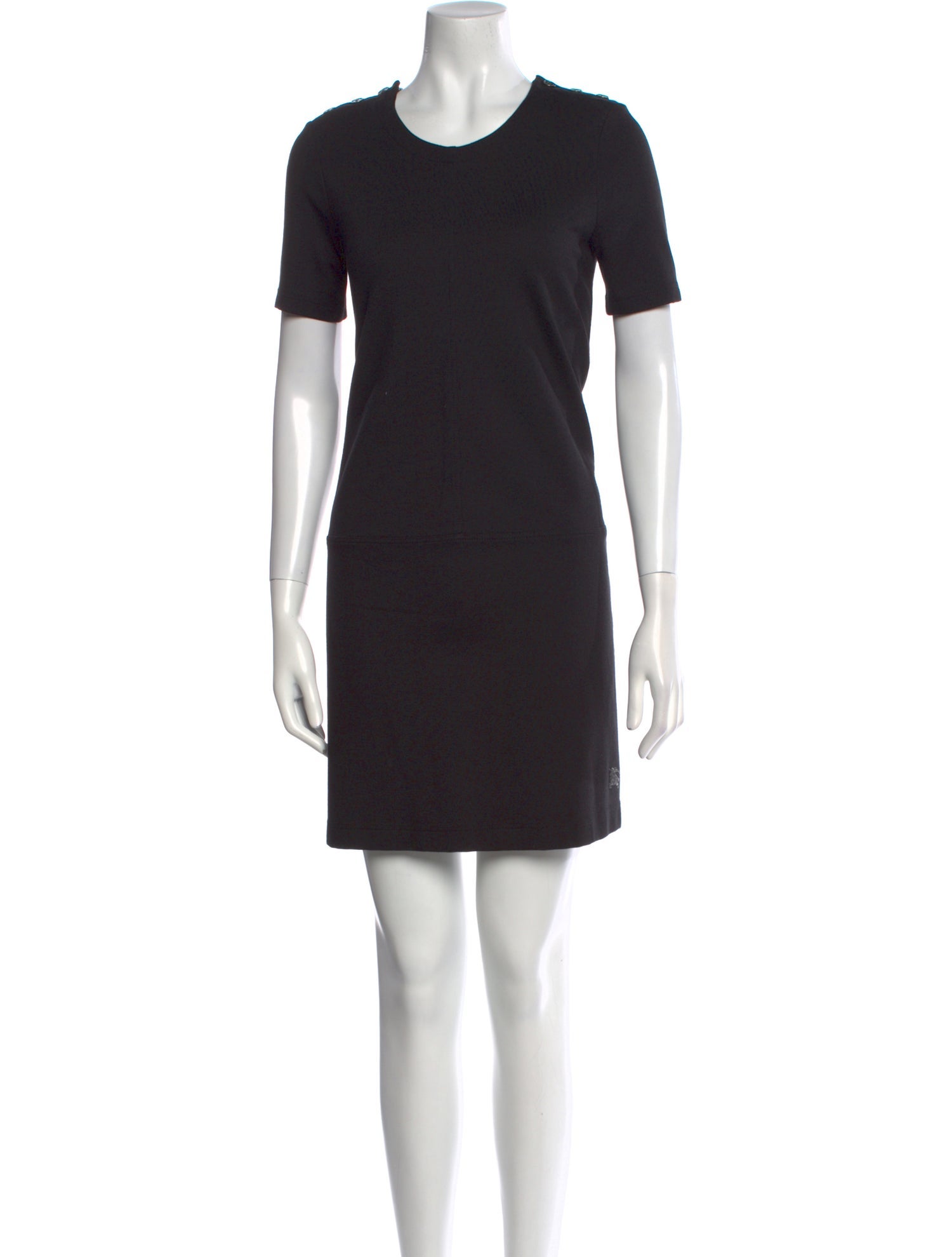 Burberry Brit Crew Neck Mini Dress