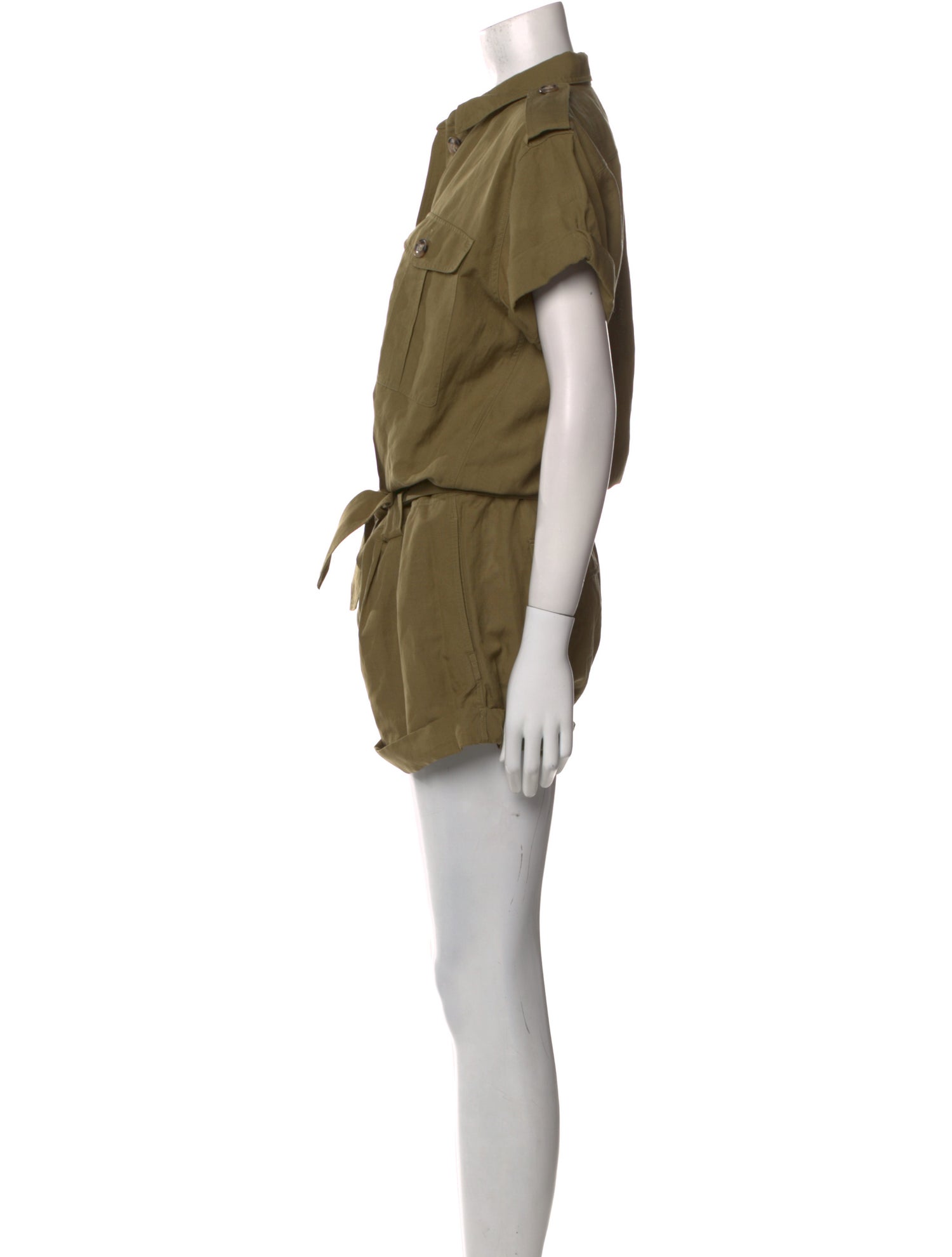 Burberry Brit Silk Crew Neck Romper