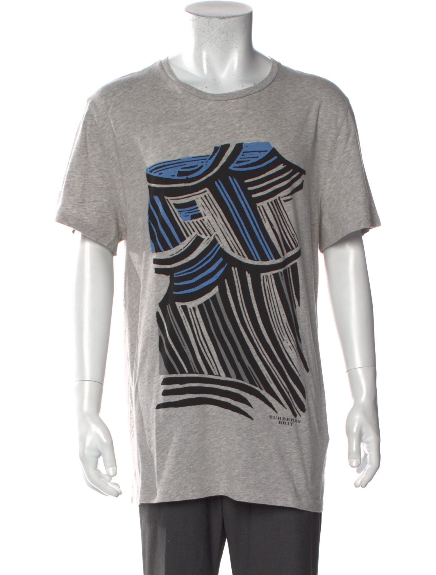 Burberry Brit Graphic Print Crew Neck T-Shirt
