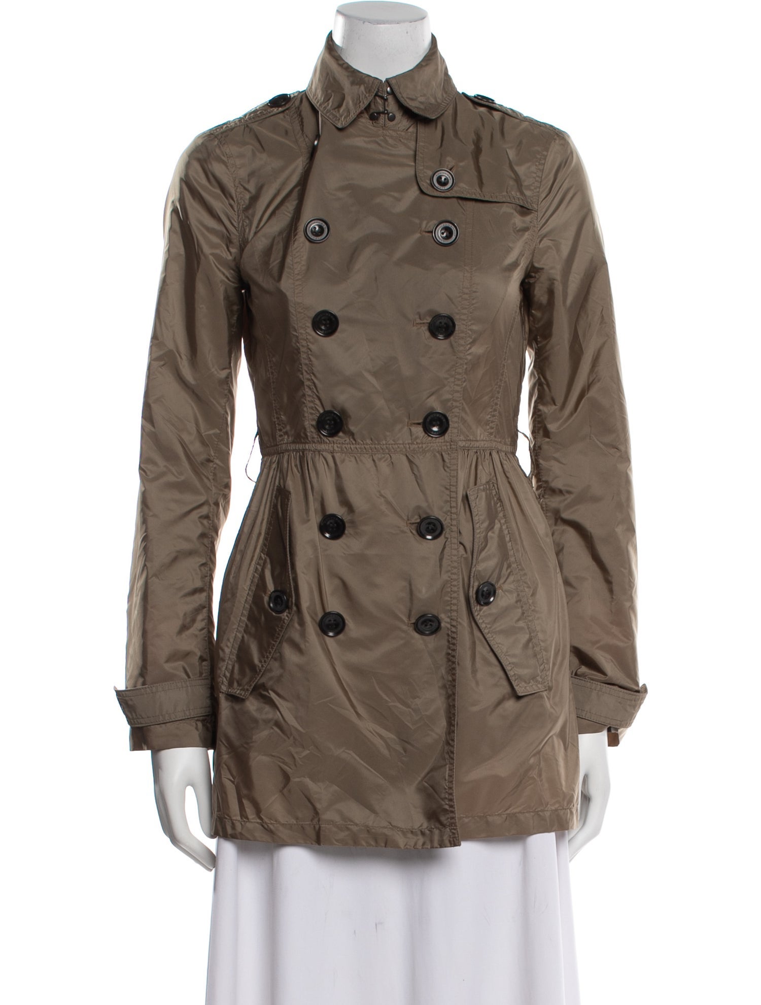 Burberry Brit Nylon Trench Coat