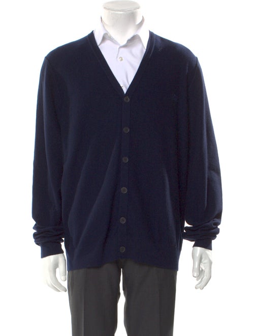 Burberry Brit Wool V-Neck Cardigan